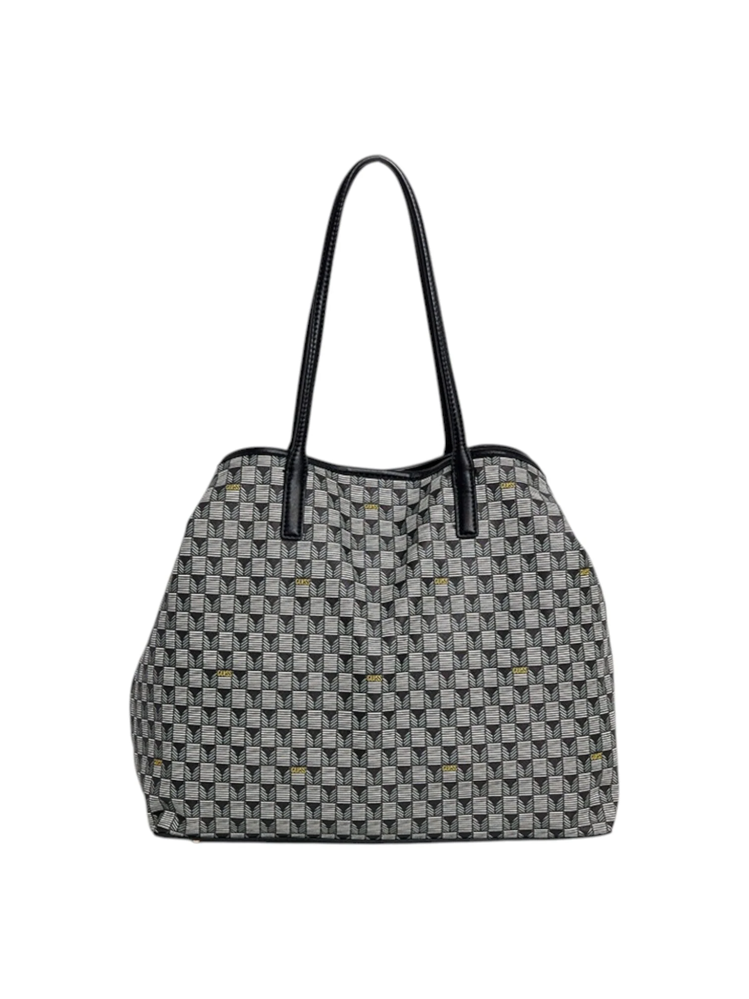 Guess Wave II Large 2 in 1 Tote Womens Bag In Black - Image 4