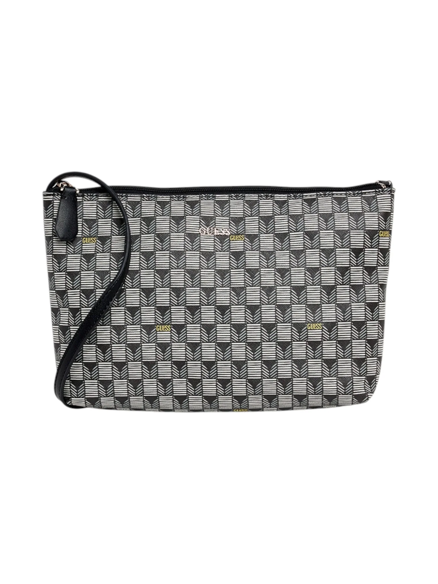 Guess Wave II Large 2 in 1 Tote Womens Bag In Black - Image 8