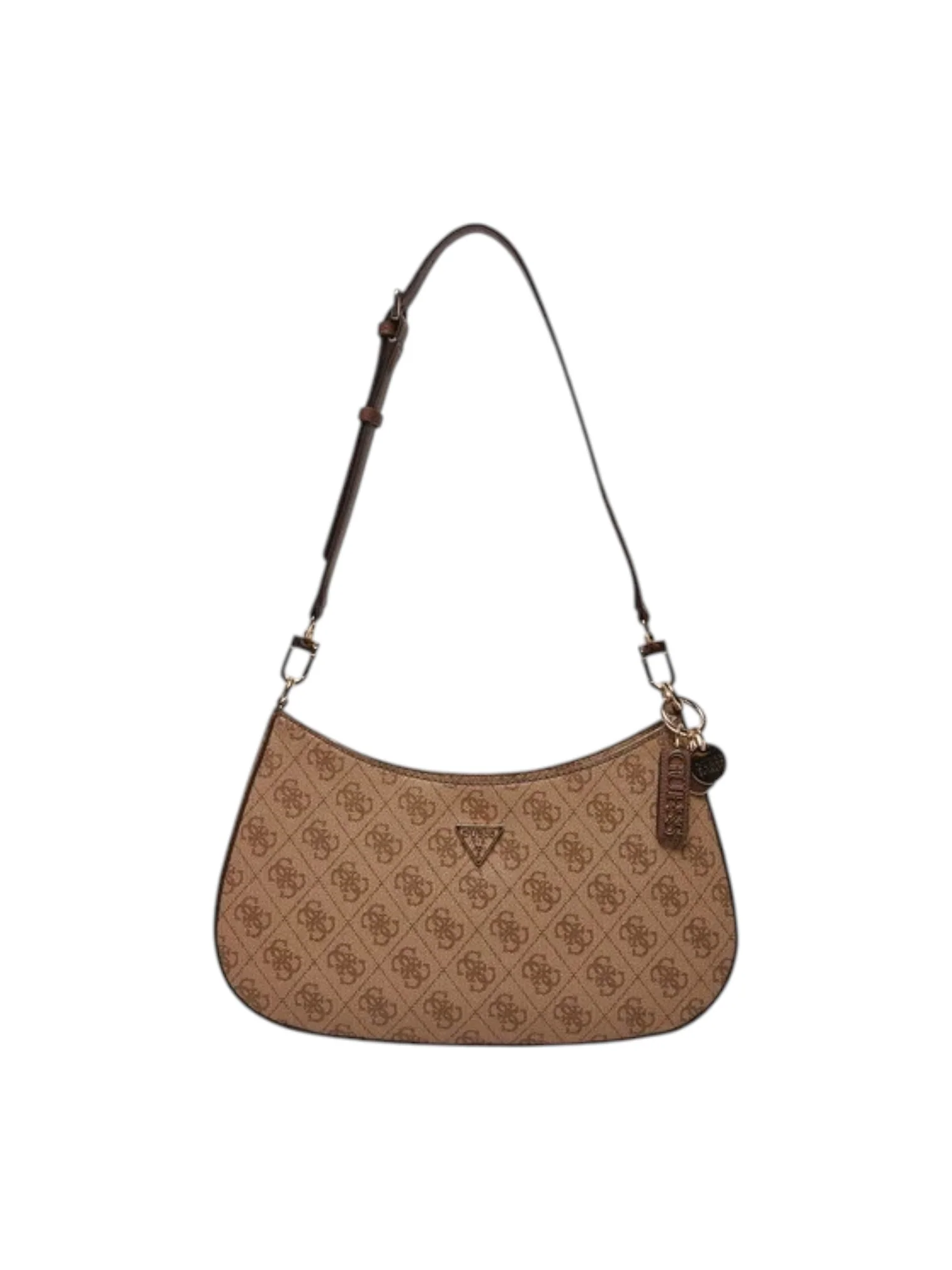 Guess Women’s Latte Logo/Brown Noelle II Shoulder Bag - Image 2