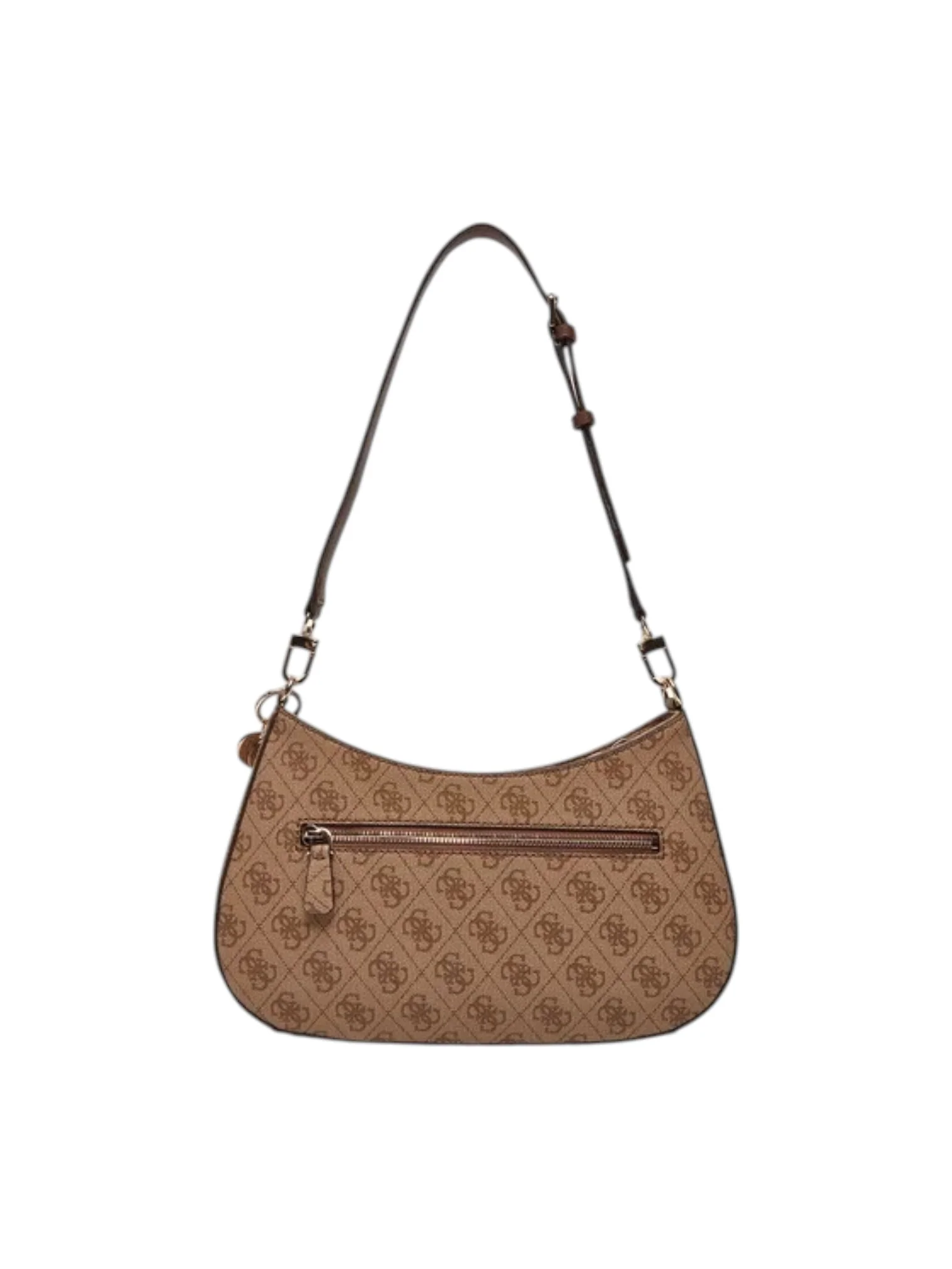 Guess Women’s Latte Logo/Brown Noelle II Shoulder Bag - Image 4