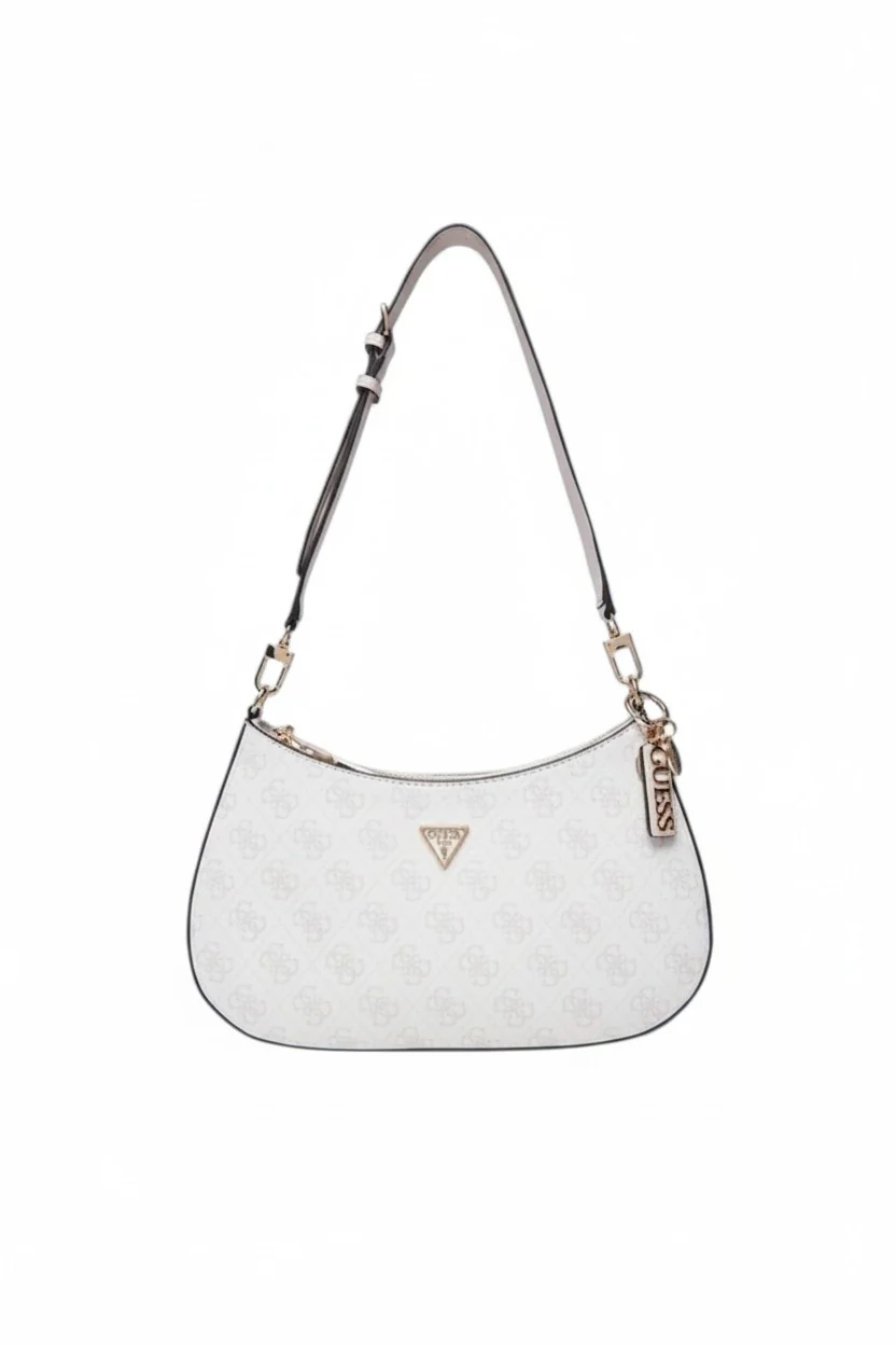 Guess Women’s White Logo Noelle II Crossbody Bag