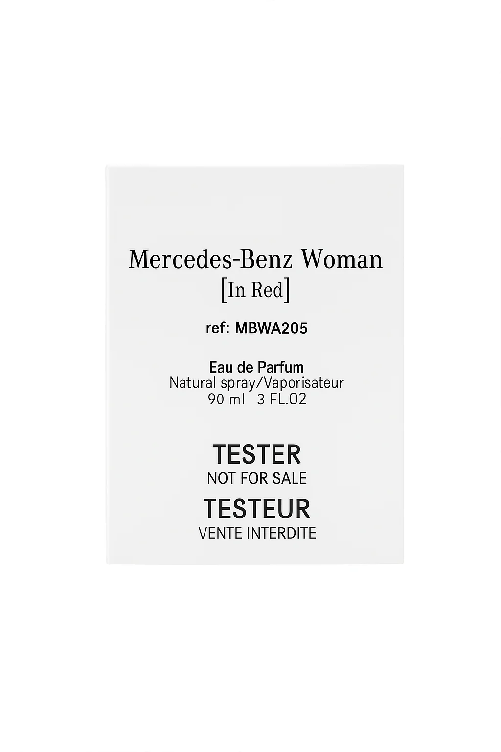 Mercedes Benz In Red EDP for Women 90 ml - Image 2