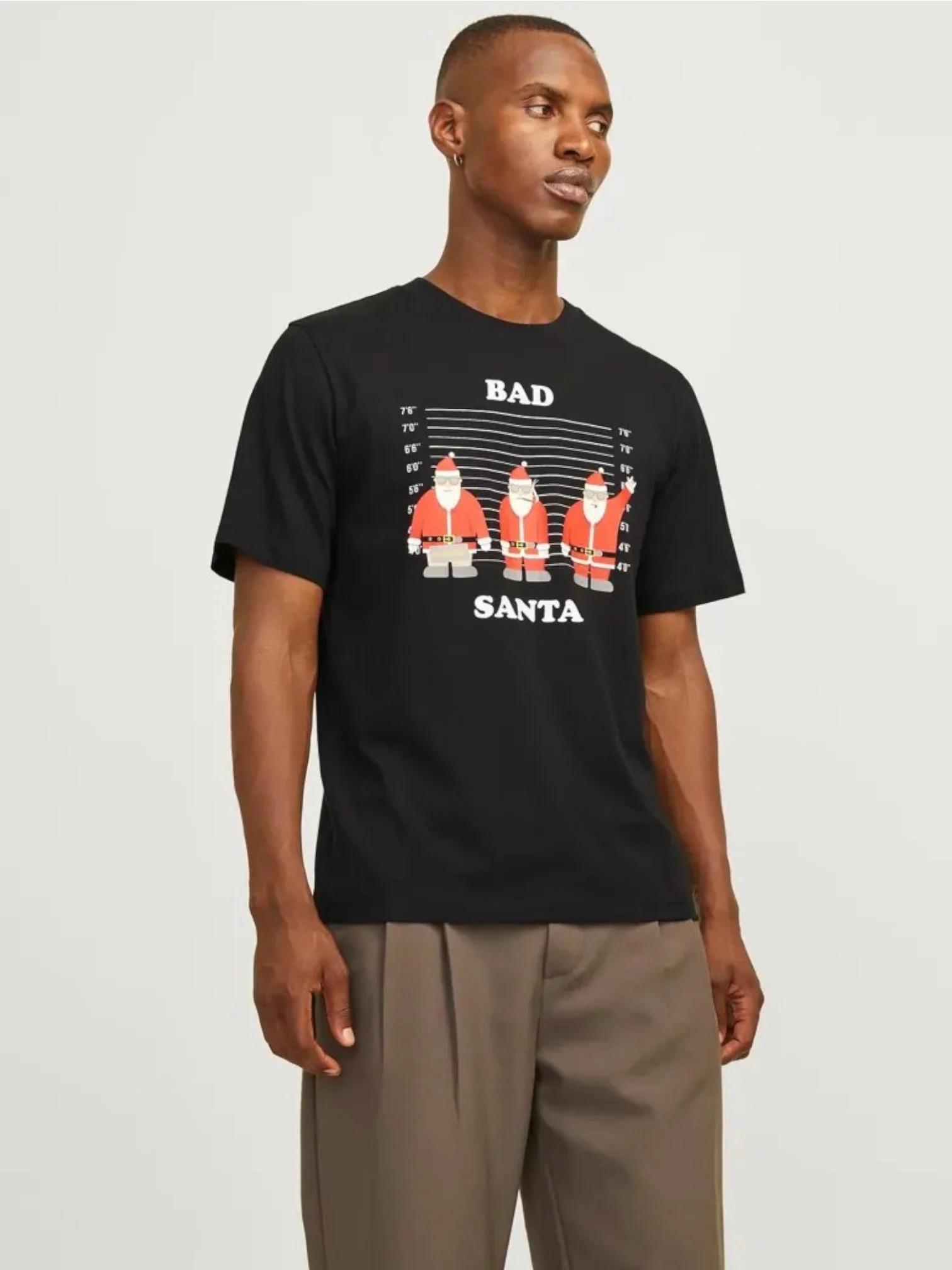 Jack & Jones Men’s Black O-Neck T-Shirt