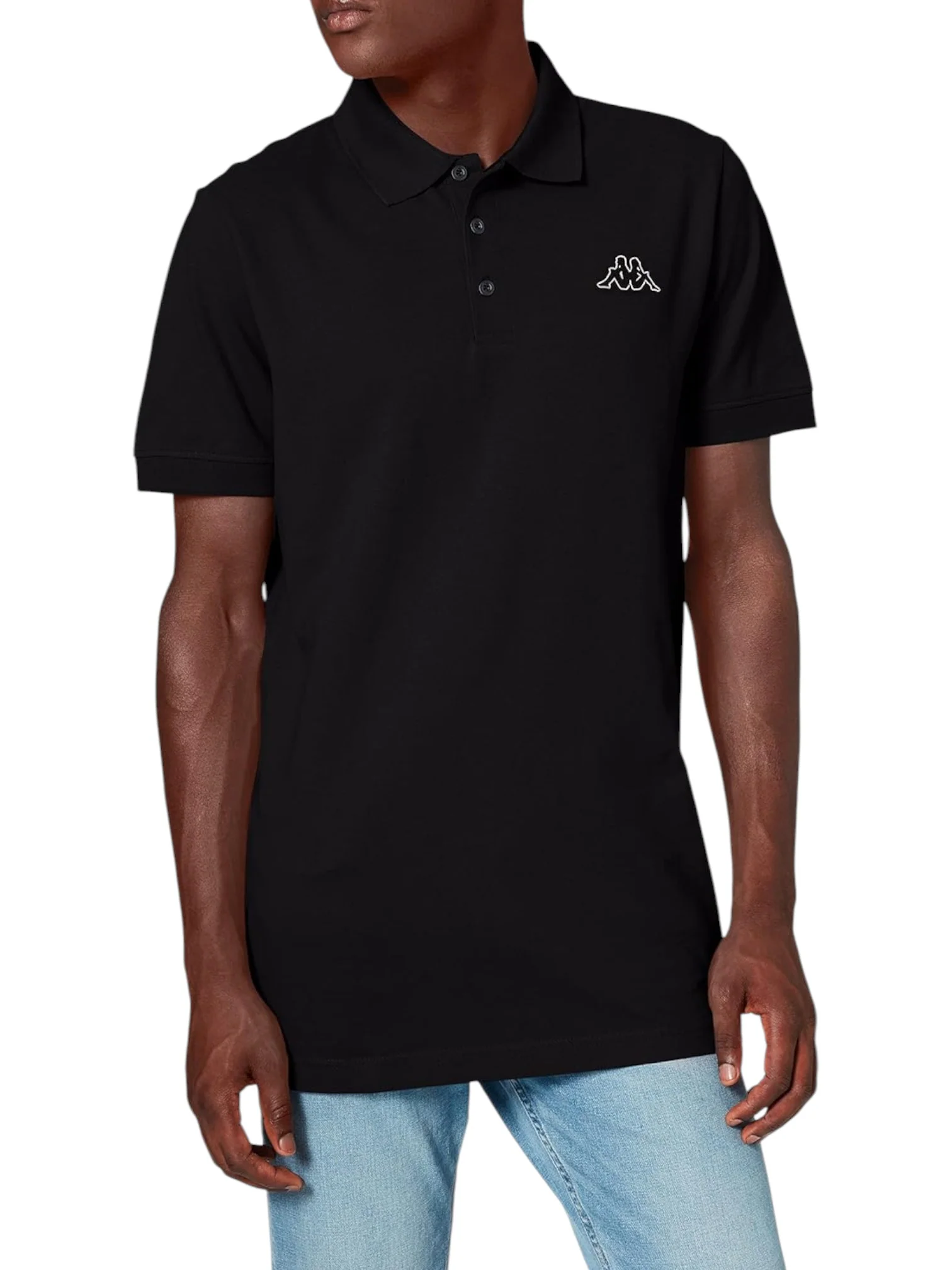 Kappa Men’s Black Polo Peleot Shirt