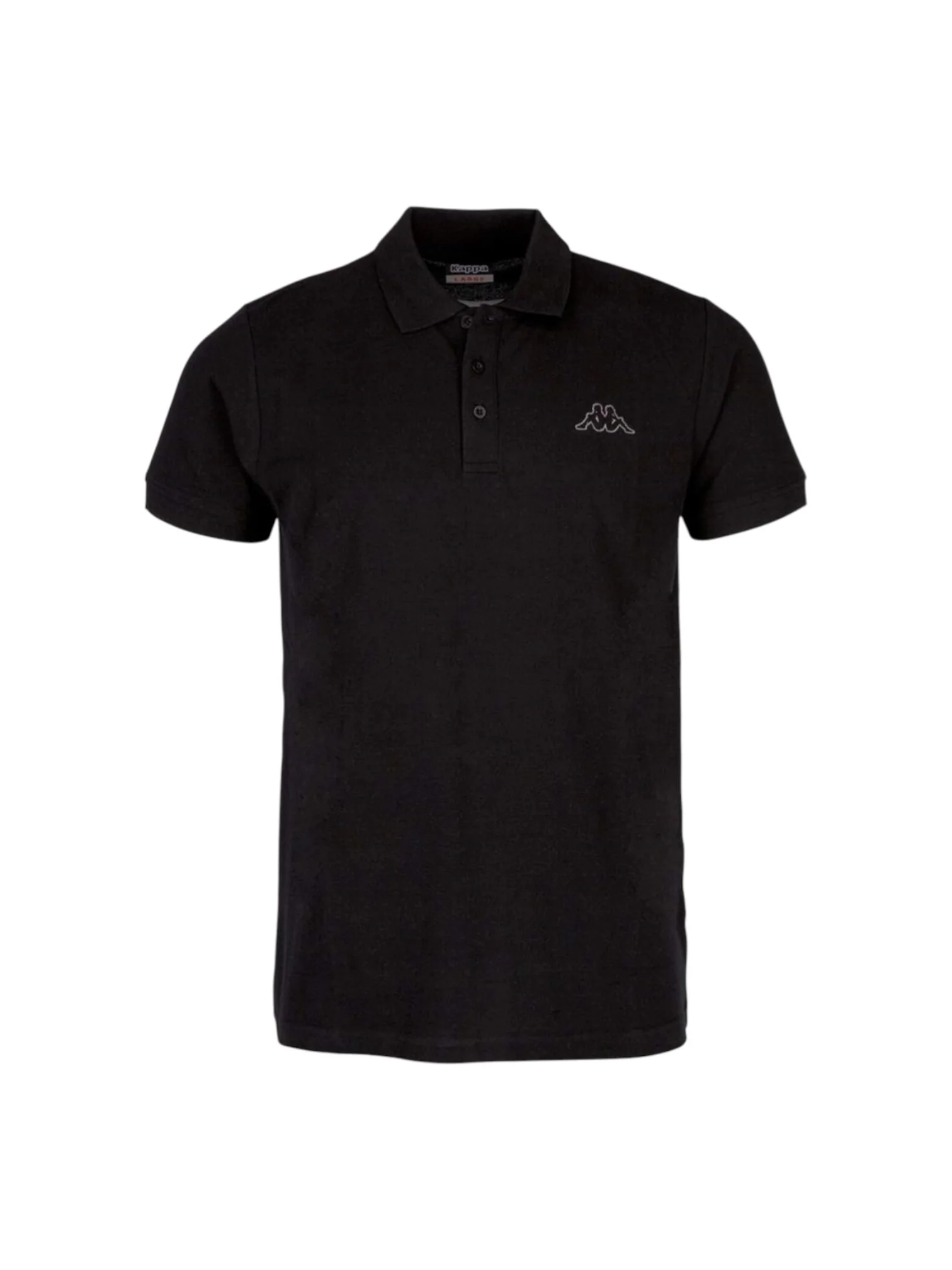 Kappa Men’s Black Polo Peleot Shirt - Image 2