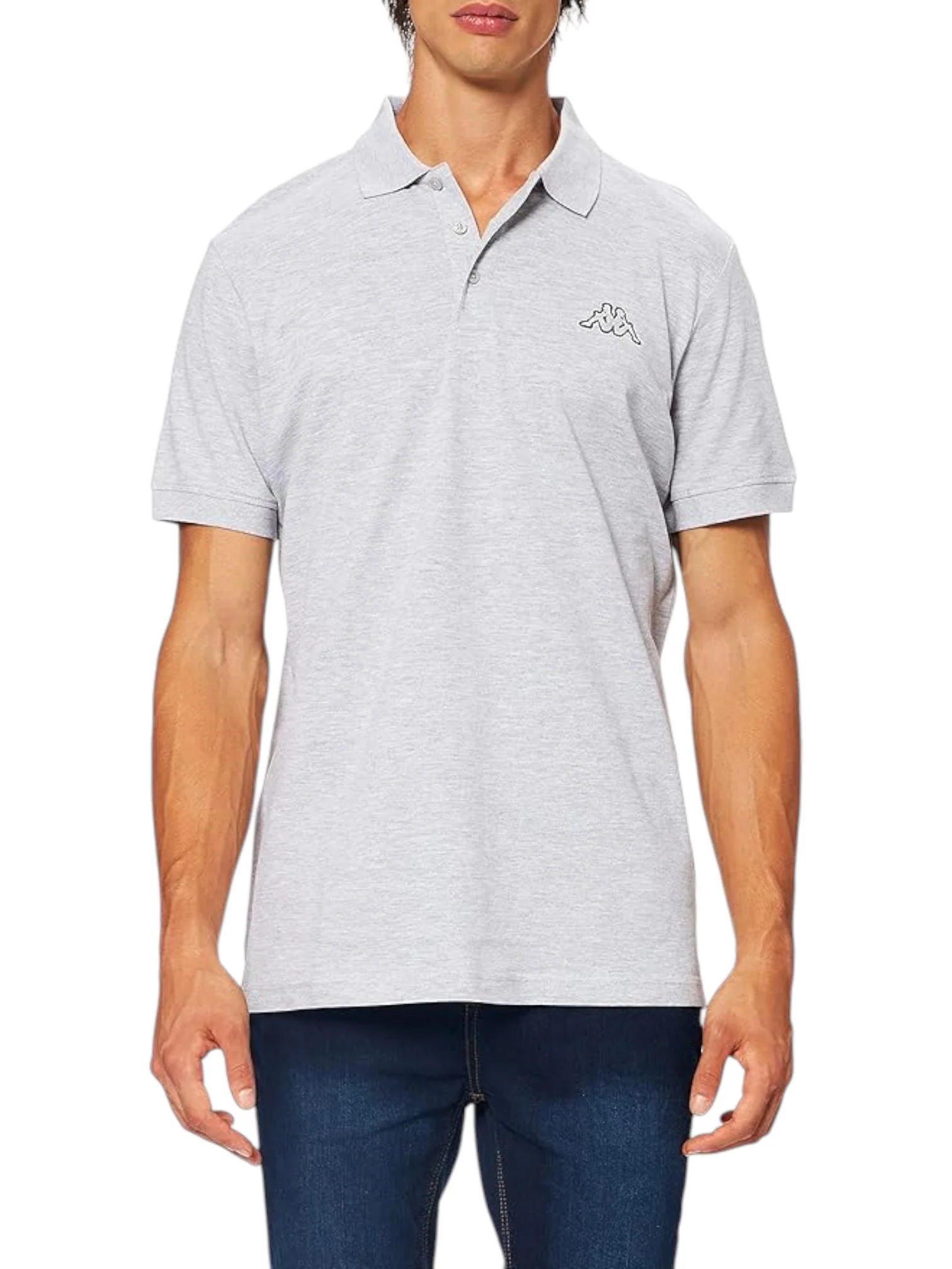 Kappa Men’s Light Grey Polo Peleot Shirt