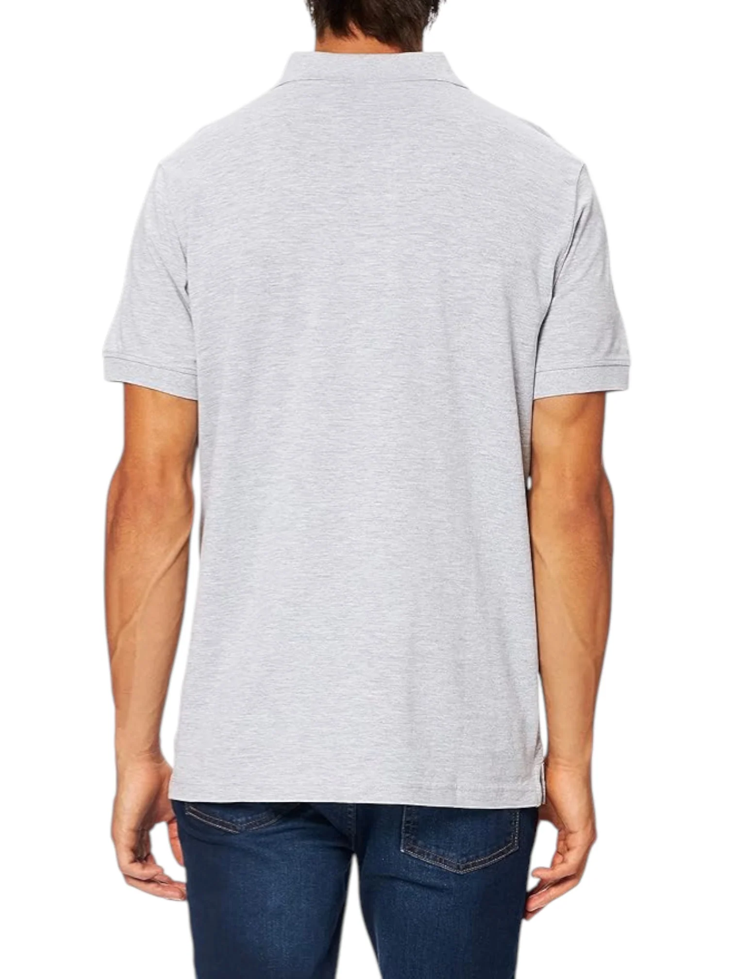 Kappa Men’s Light Grey Polo Peleot Shirt - Image 4
