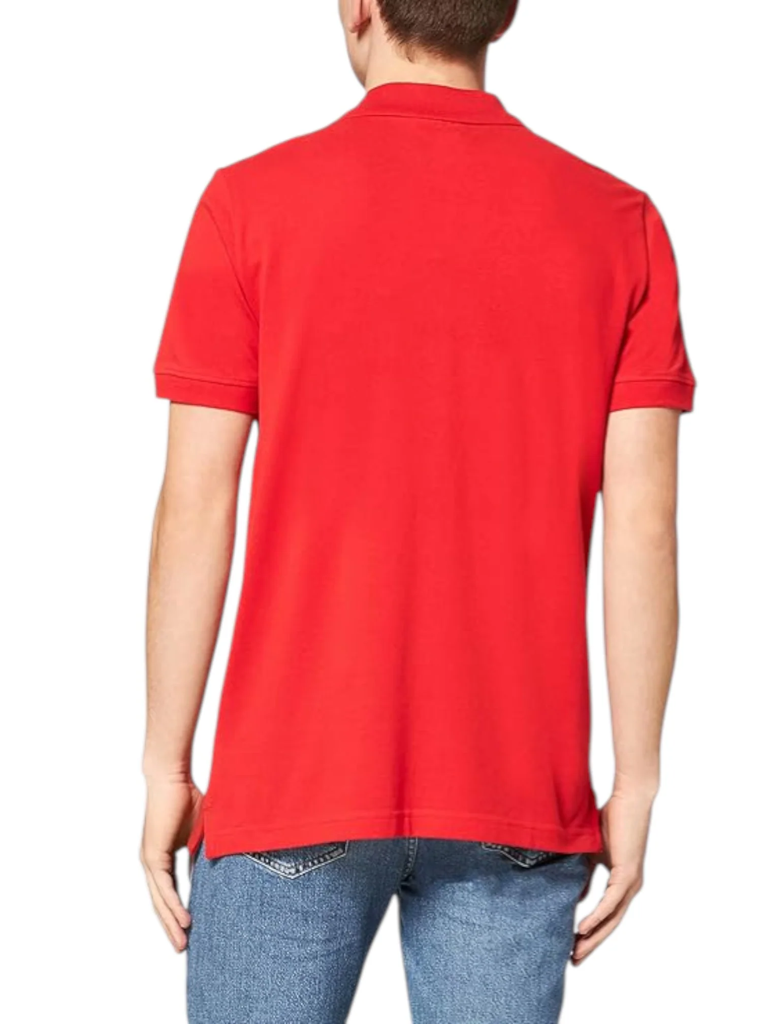 Kappa Men’s Red Polo Peleot Shirt - Image 4