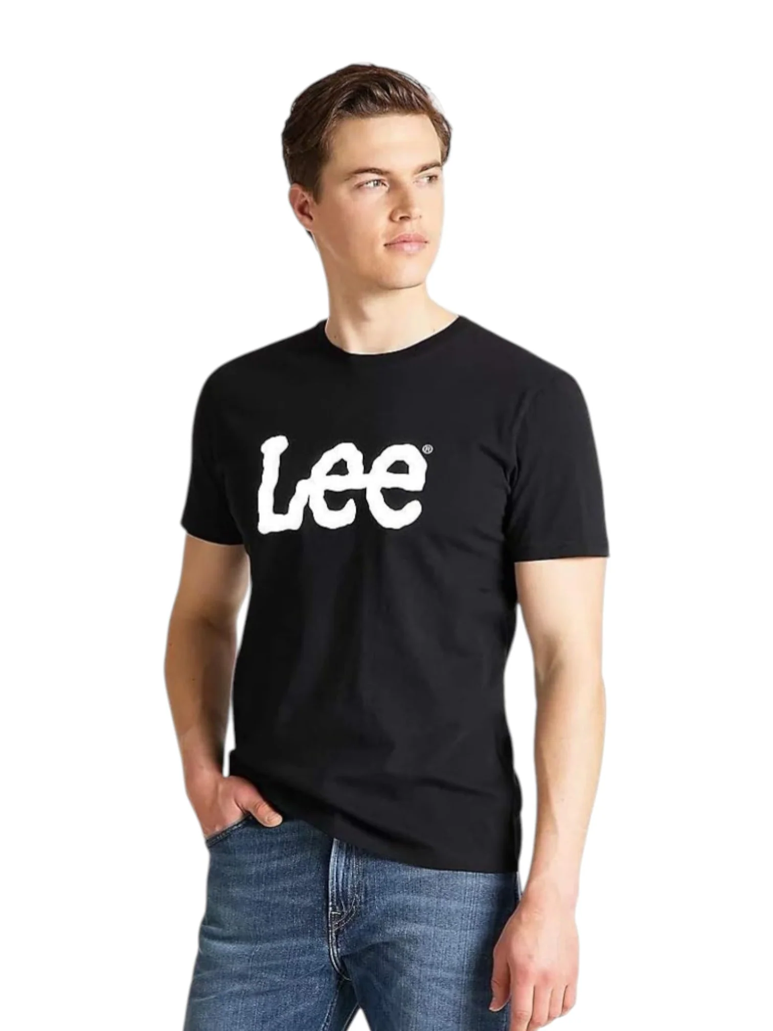 Lee Men’s Black Printed T-Shirt