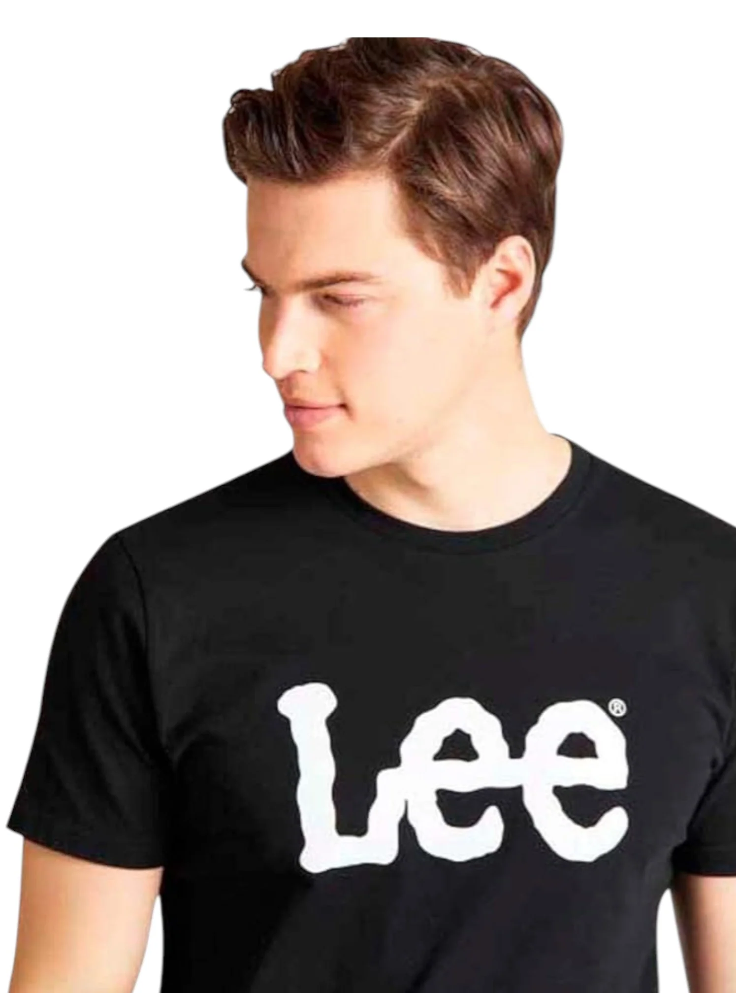 Lee Men’s Black Printed T-Shirt - Image 3