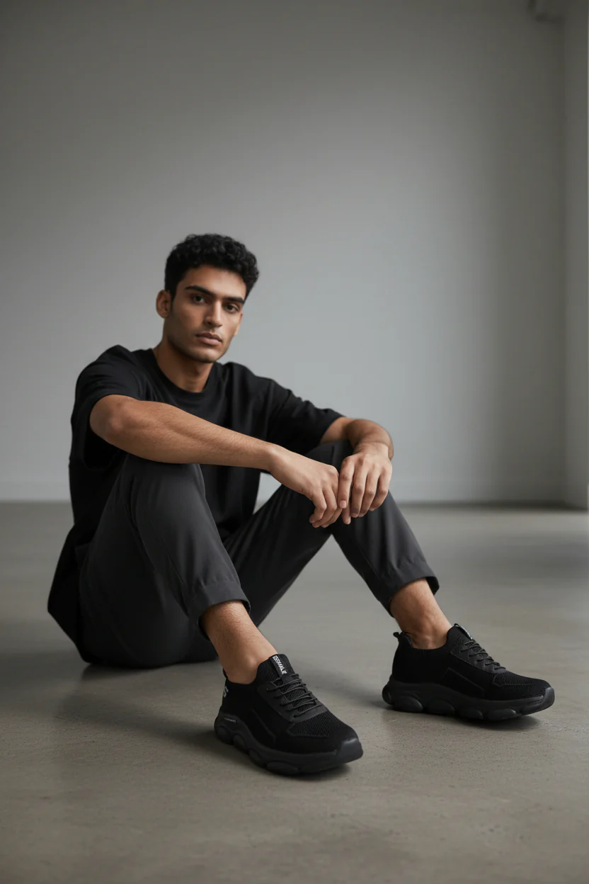 Maklinit Black / Black Sneakers