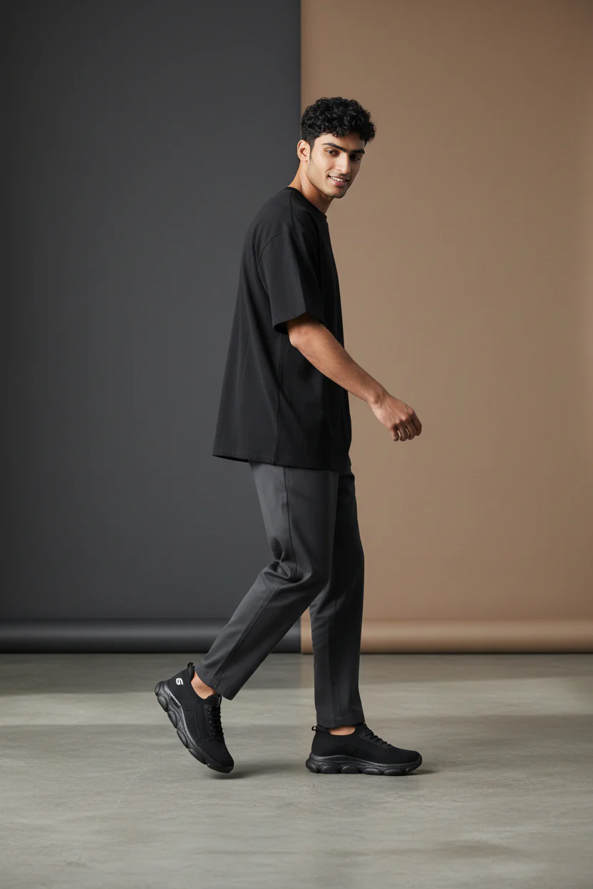 Maklinit Black / Black Sneakers - Image 2