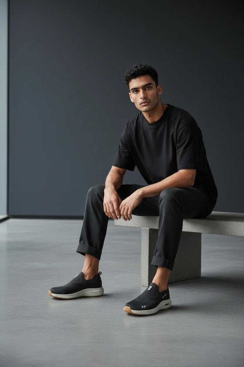Maklinit Black Sneakers