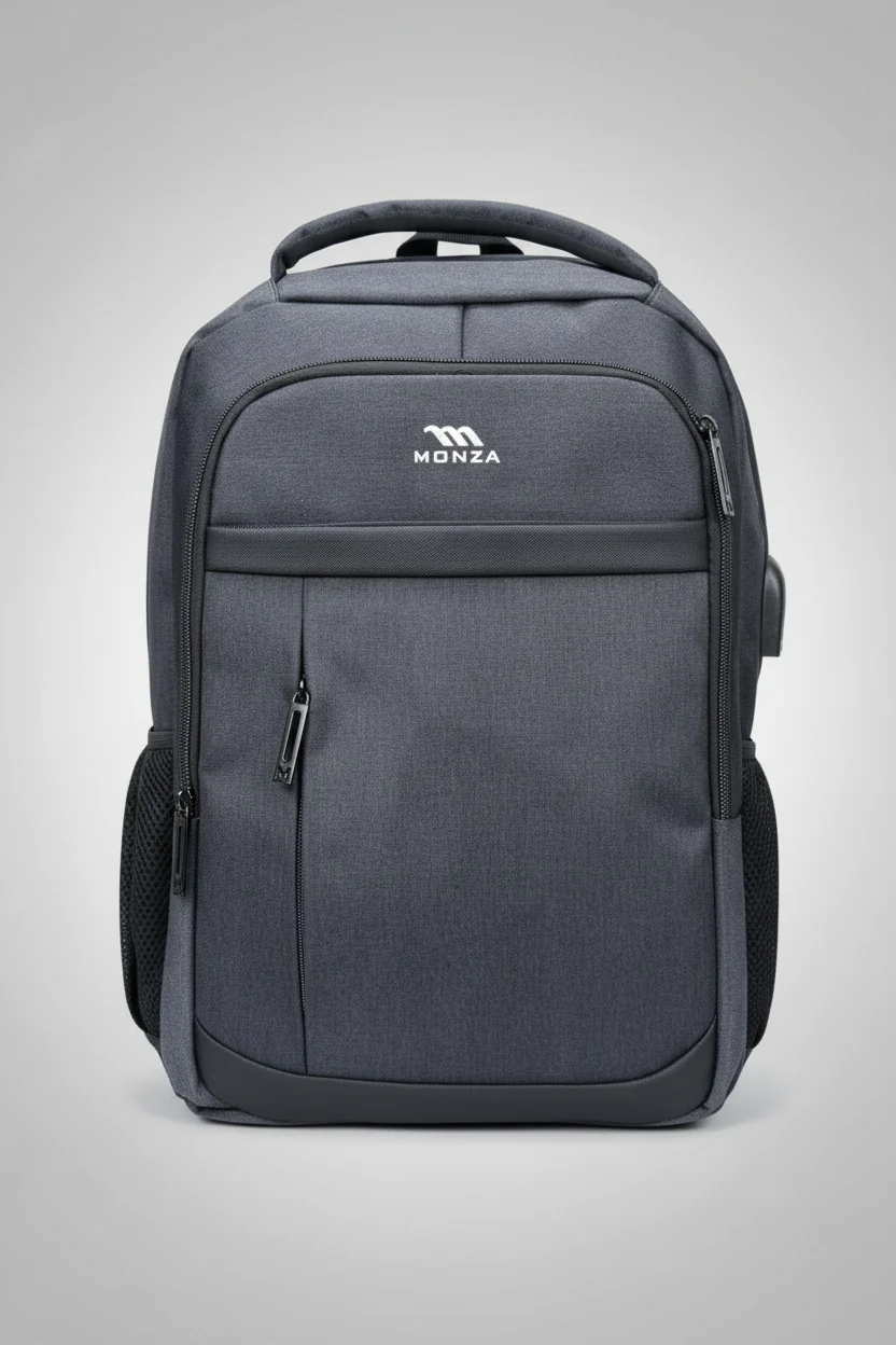 Monza Italy 18-inch Dark Grey Backpack - Image 2