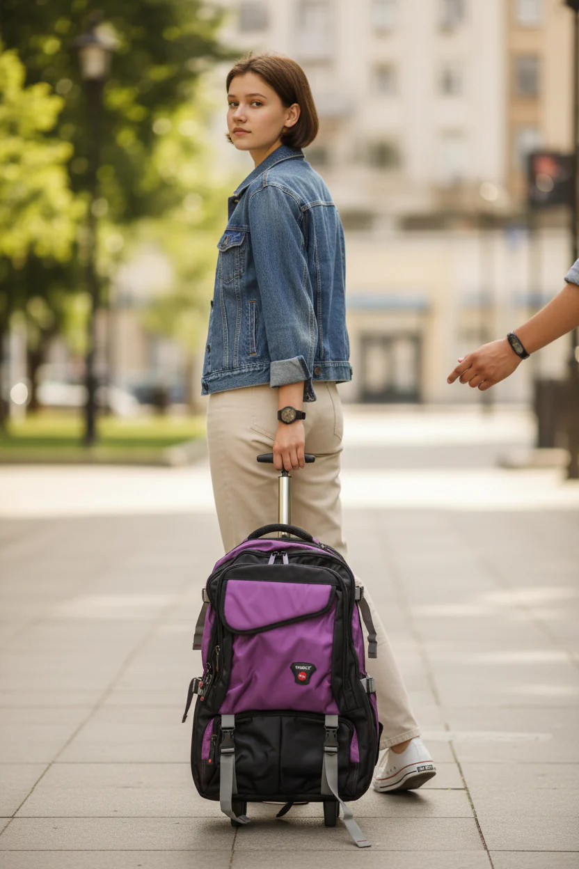 Monza Italy 18-Inch Trolley Backpack (KL003058)