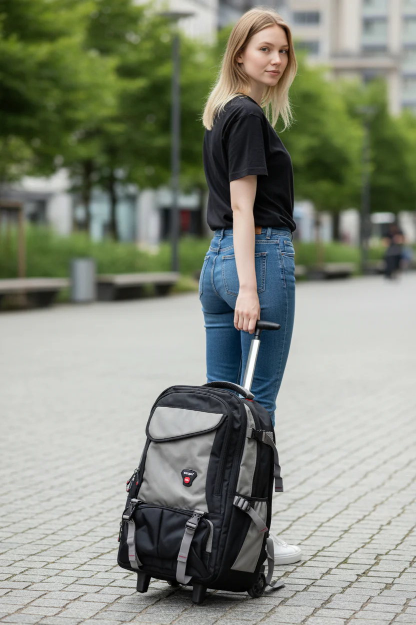 Monza Italy 21-Inch Trolley Backpack (KL003058)