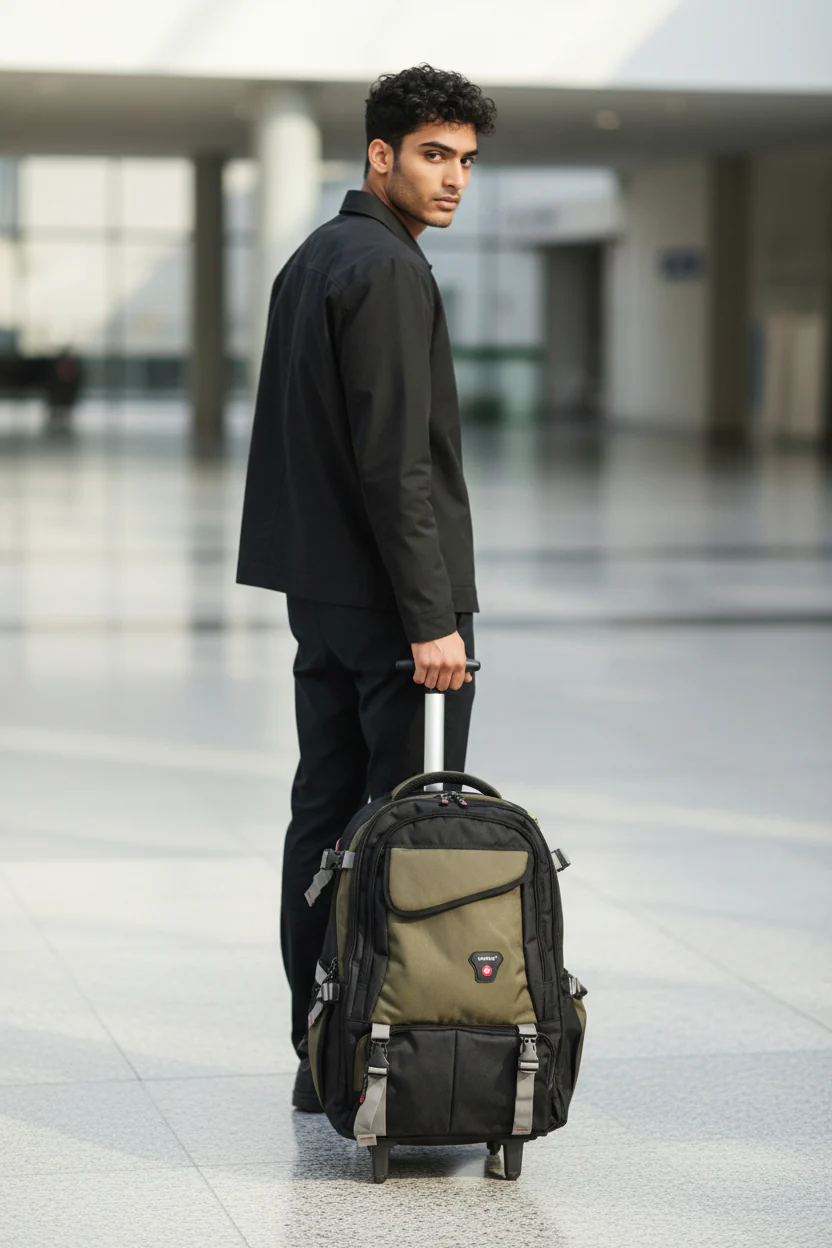 Monza Italy 21-Inch Trolley Backpack (KL003058) - Image 2