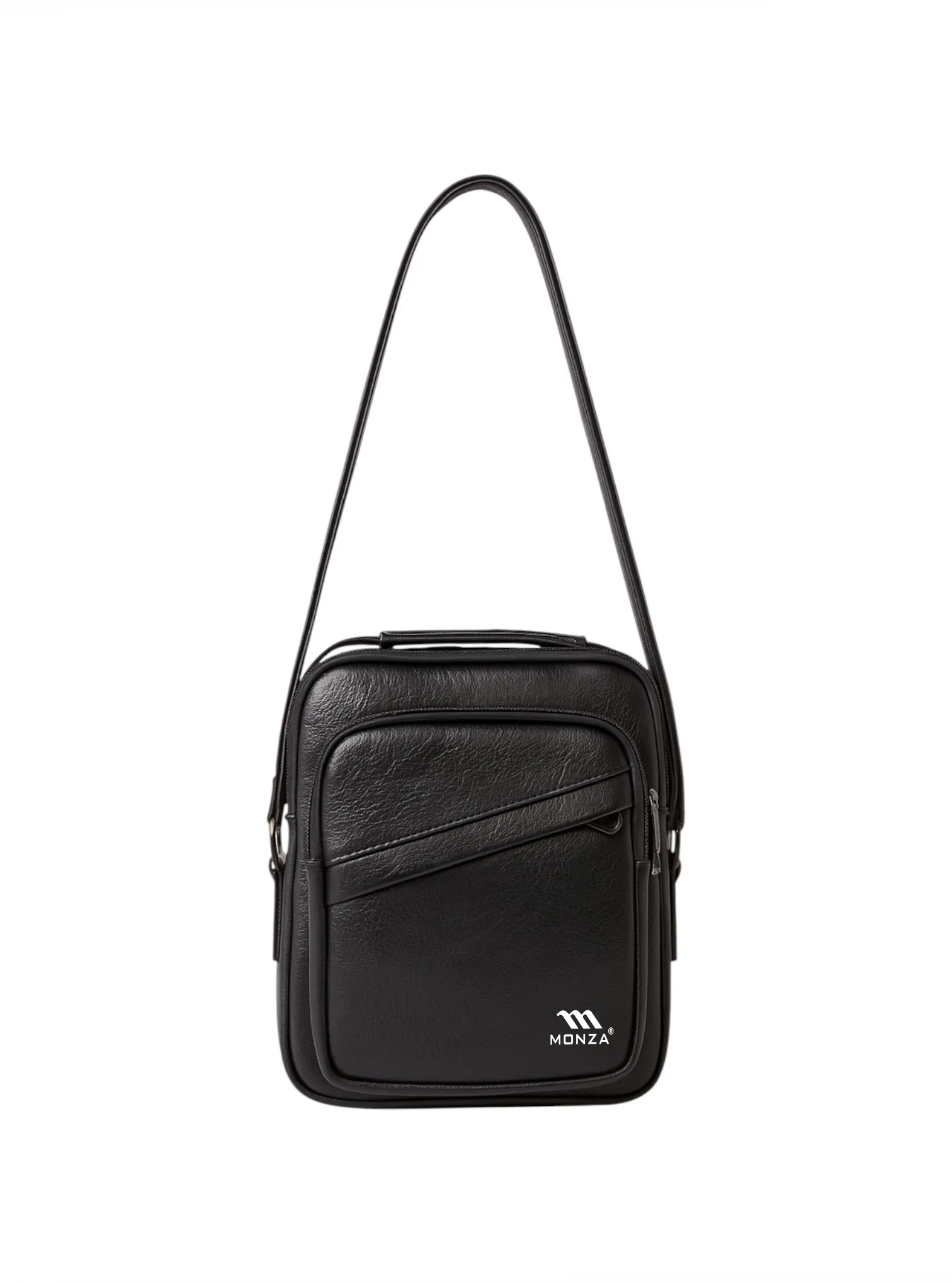 Monza Italy Leather Crossbody - Image 2