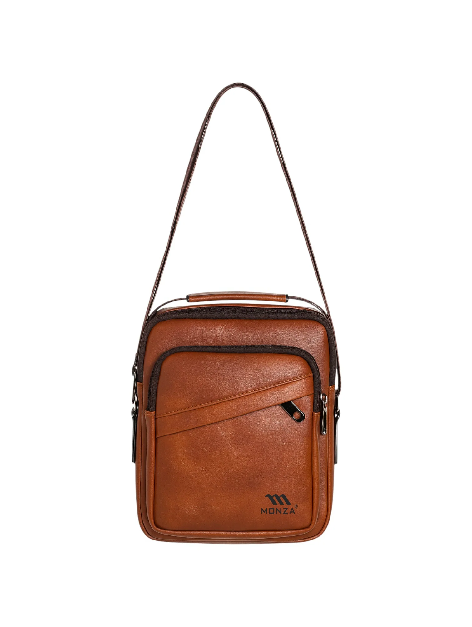 Monza Italy Leather Crossbody - Image 3