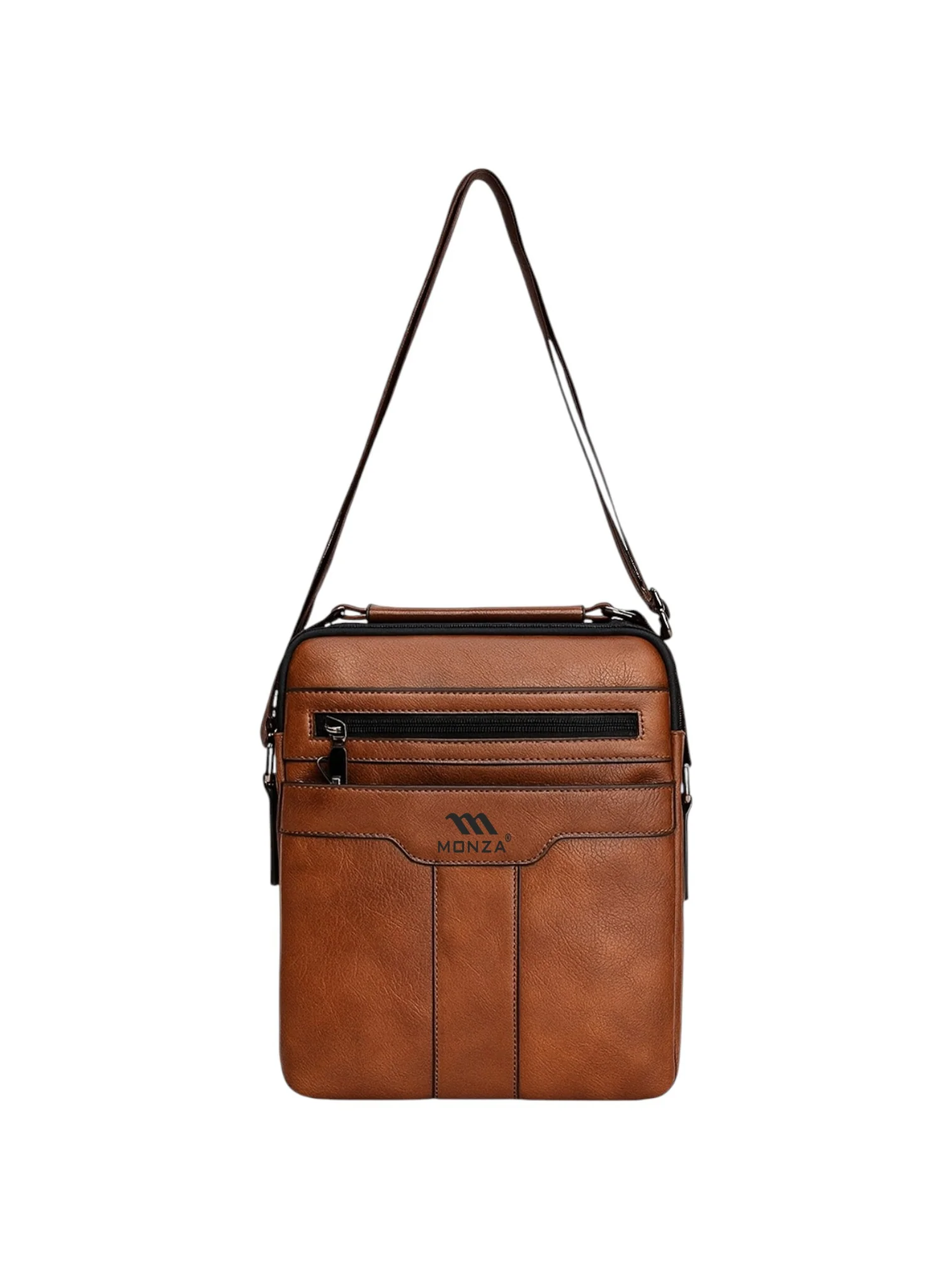 Monza Italy Leather Crossbody - Image 3