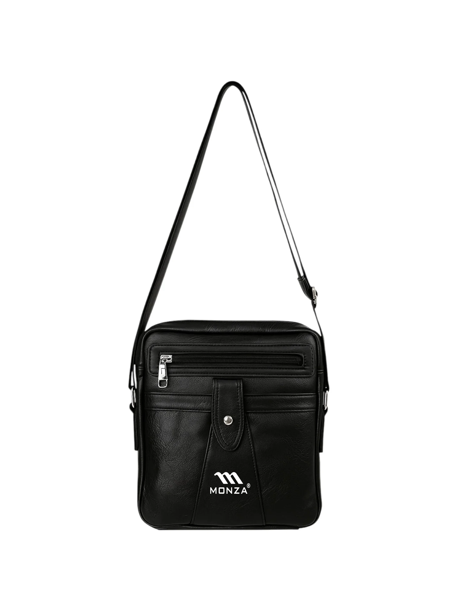 Monza Italy Leather Crossbody - Image 2