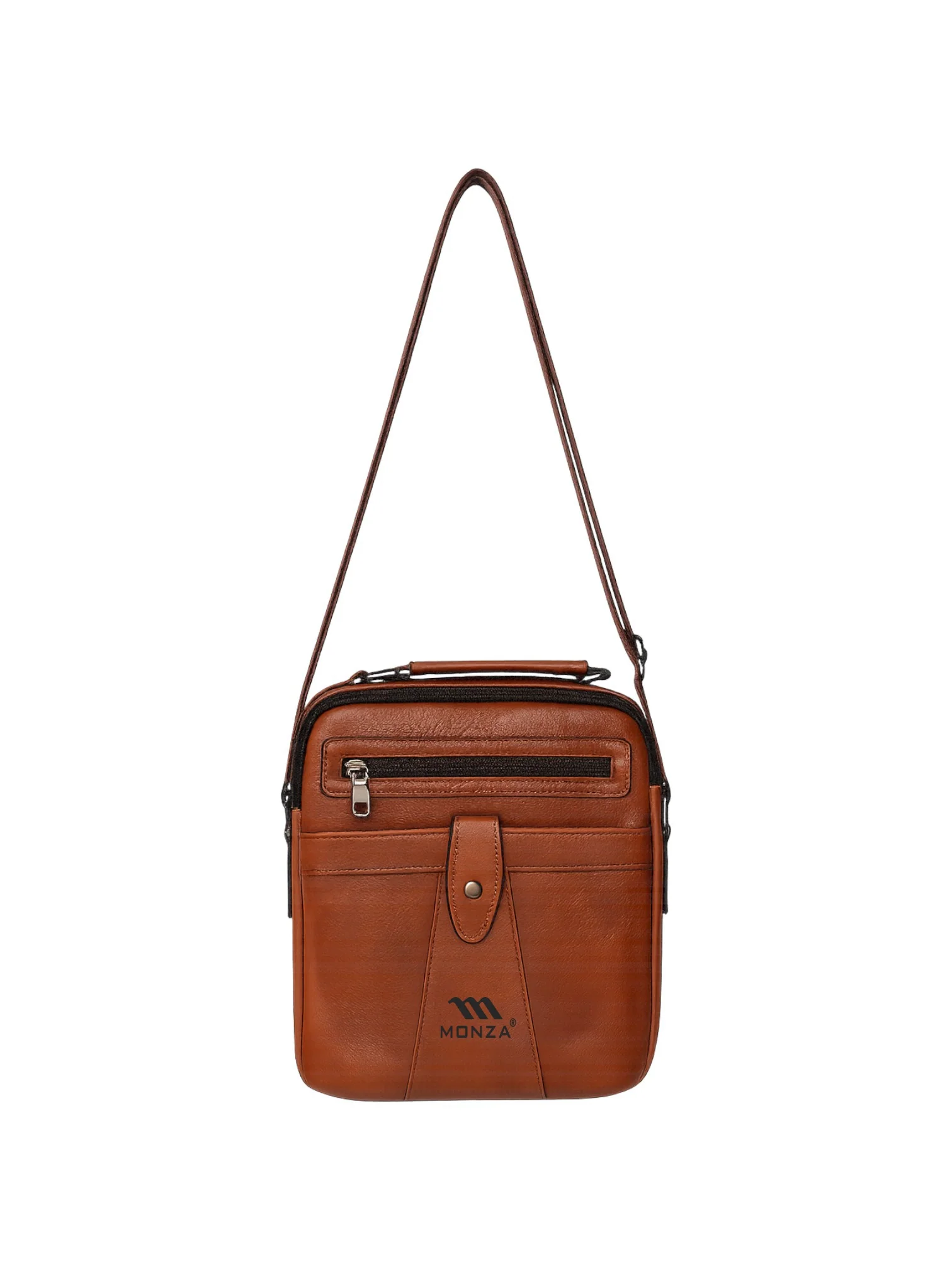 Monza Italy Leather Crossbody - Image 3
