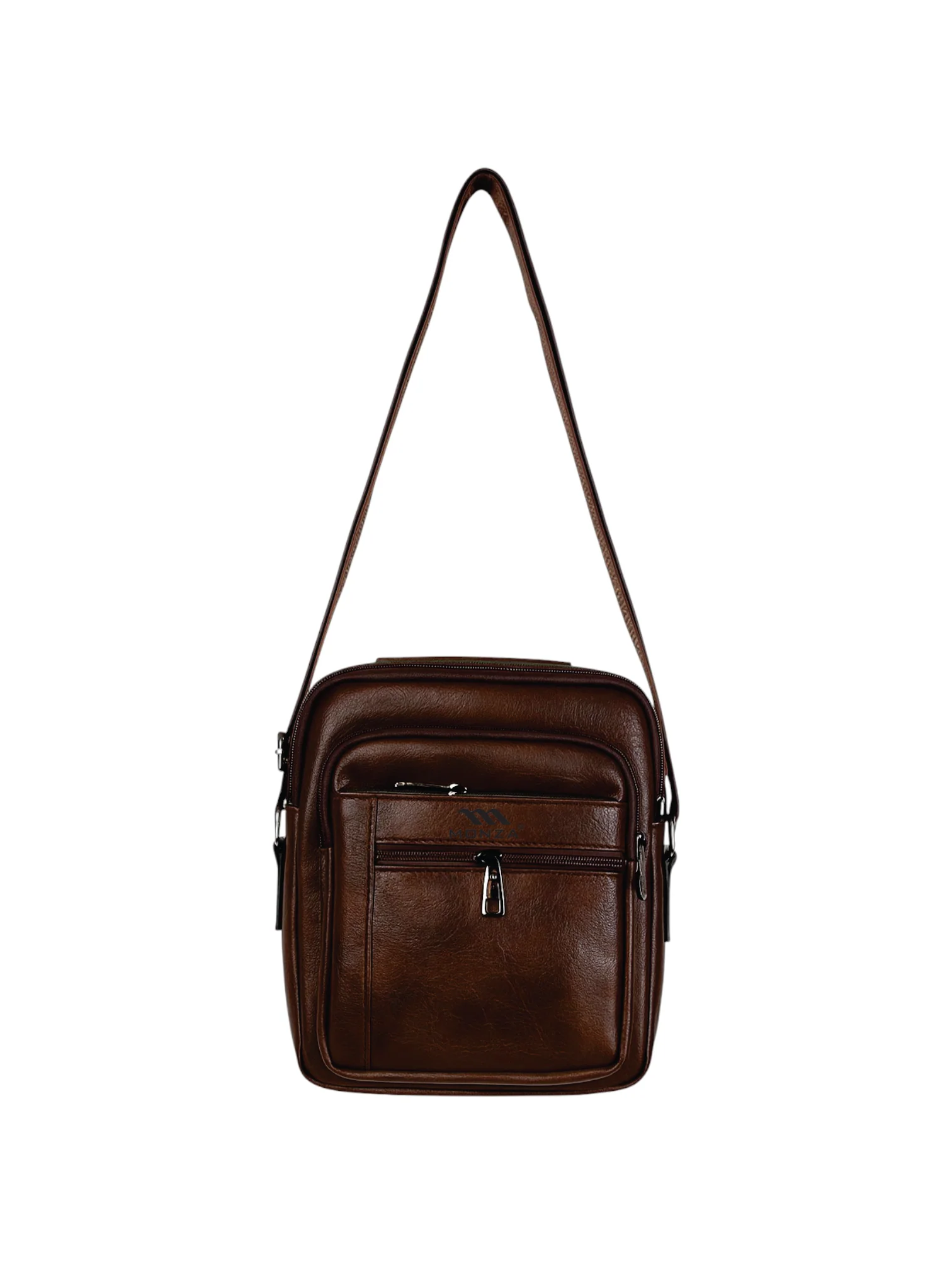 Monza Italy Leather Crossbody - Image 3