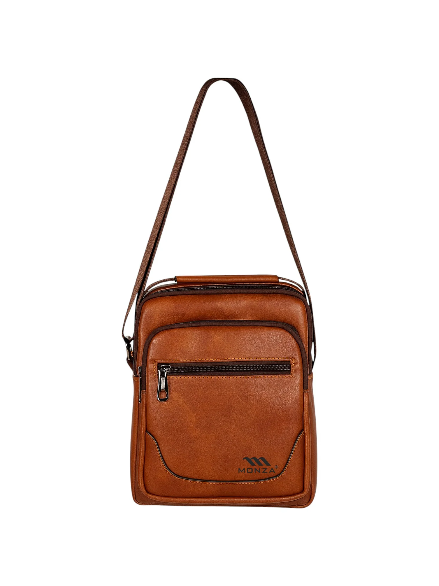 Monza Italy Leather Crossbody - Image 3