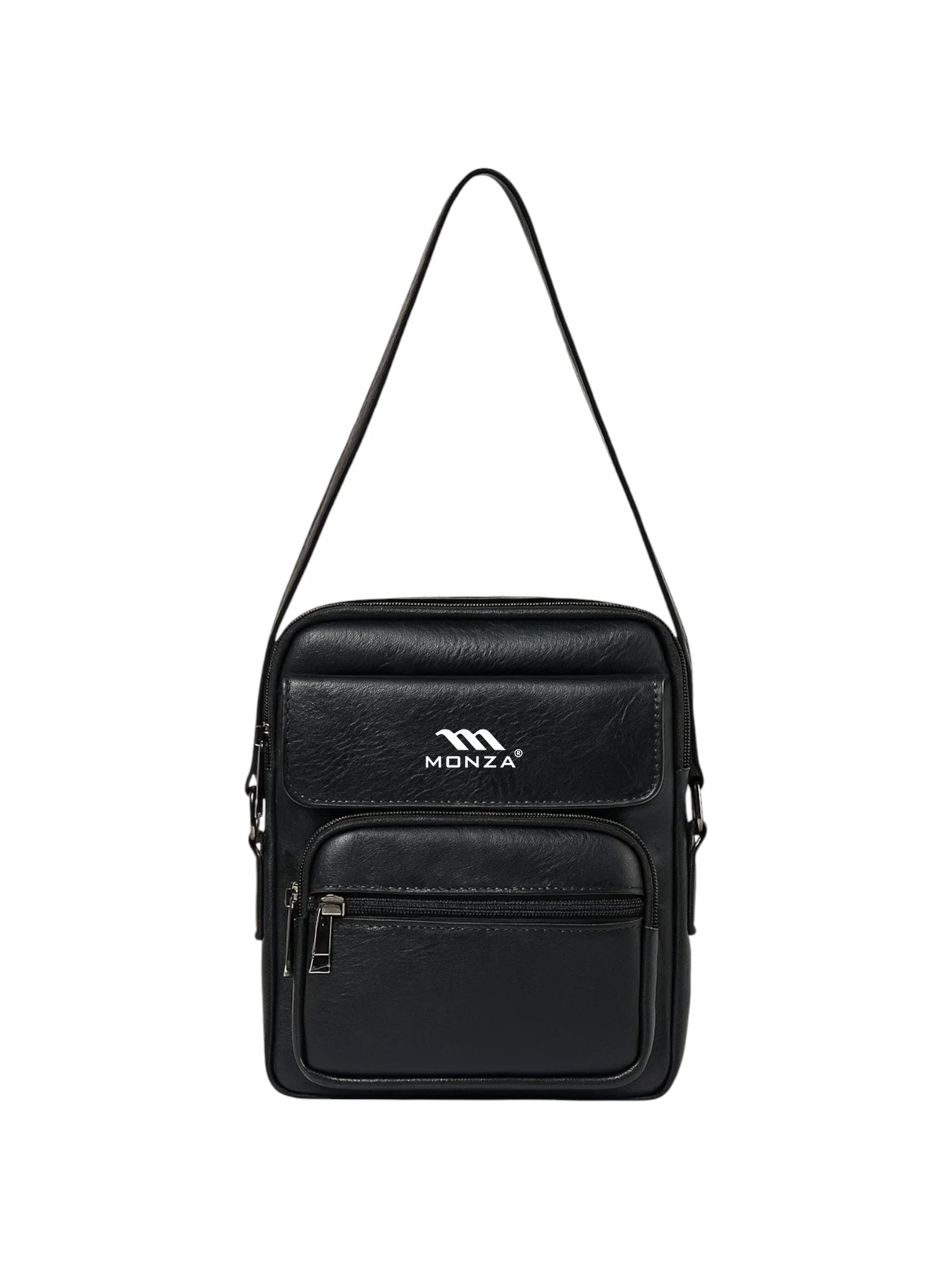 Monza Italy Leather Crossbody - Image 2