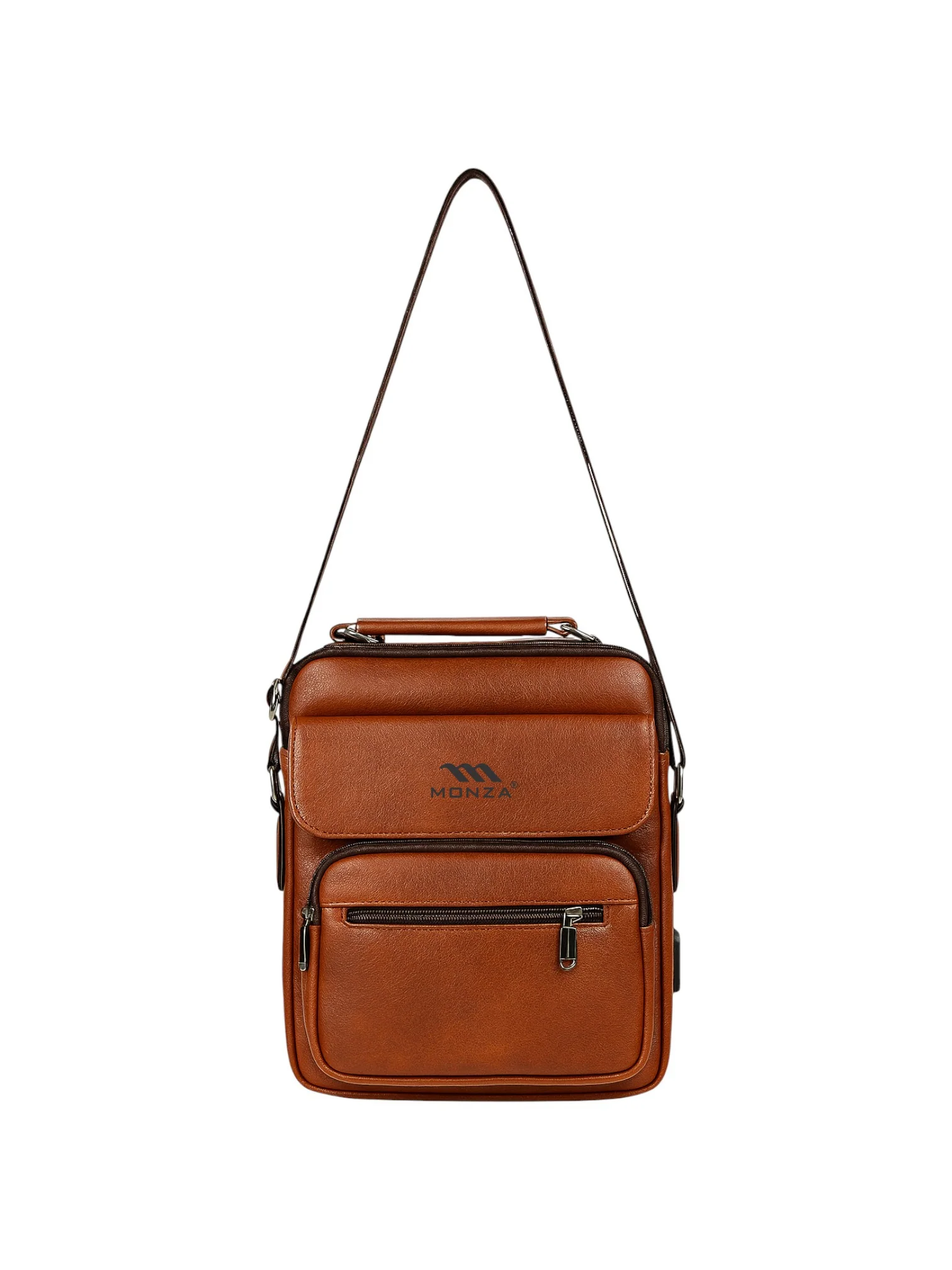 Monza Italy Leather Crossbody - Image 3