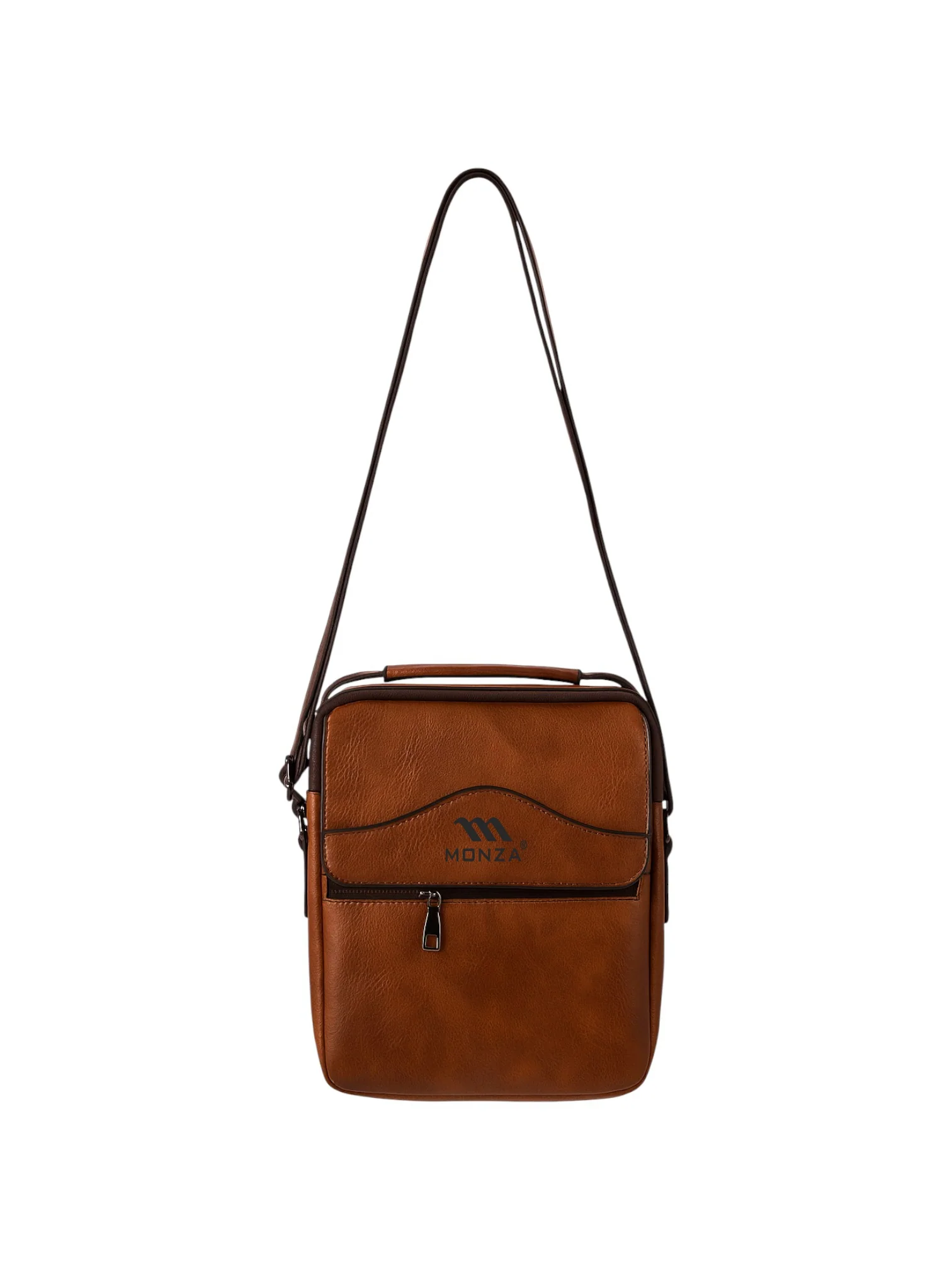 Monza Italy Leather Crossbody - Image 3