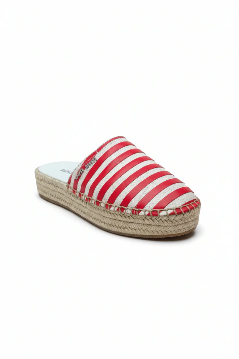 Multicolor Leather Slippers - Image 2