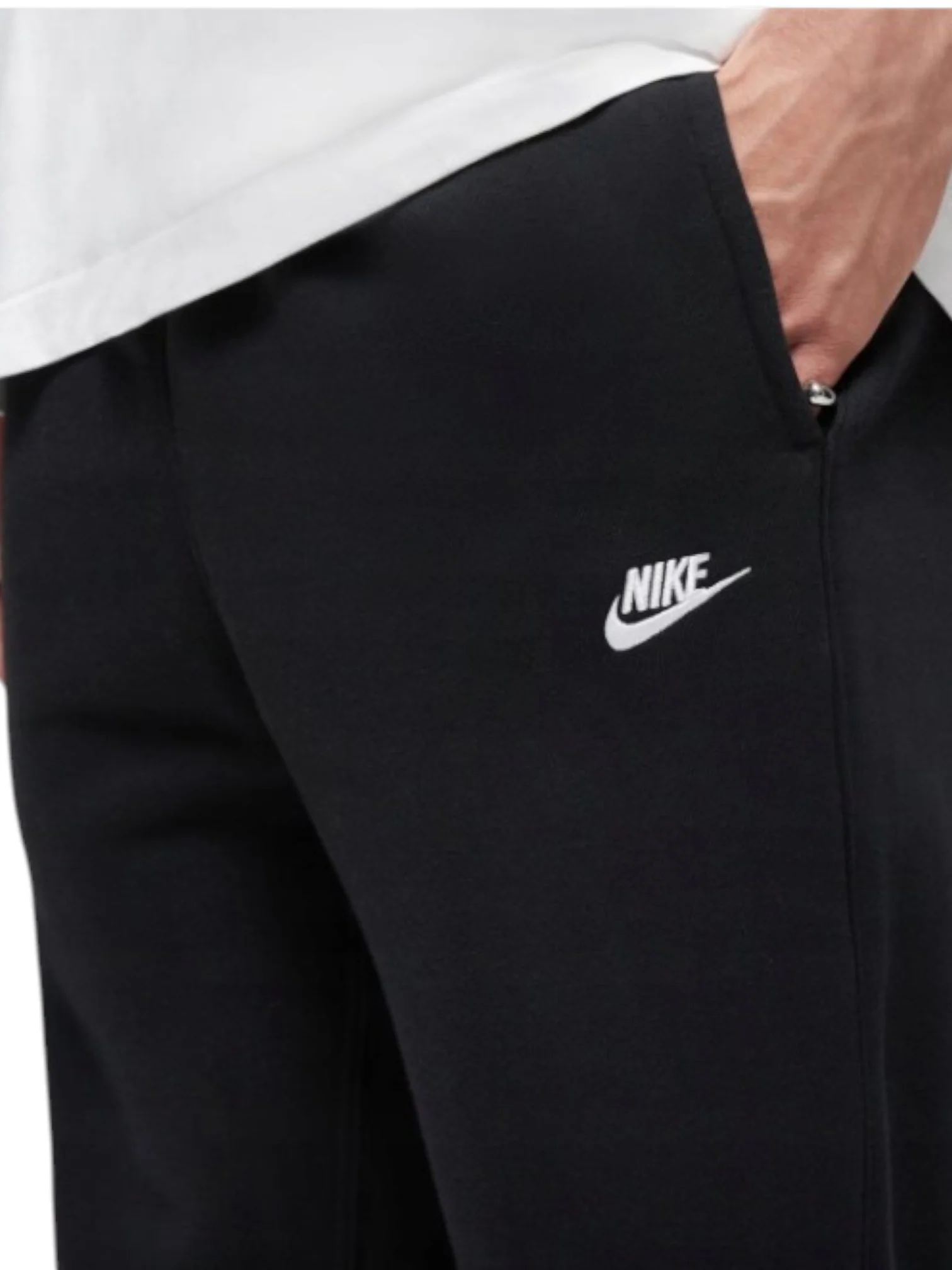 Nike Men’s Black Sports Jogger Pants - Image 2