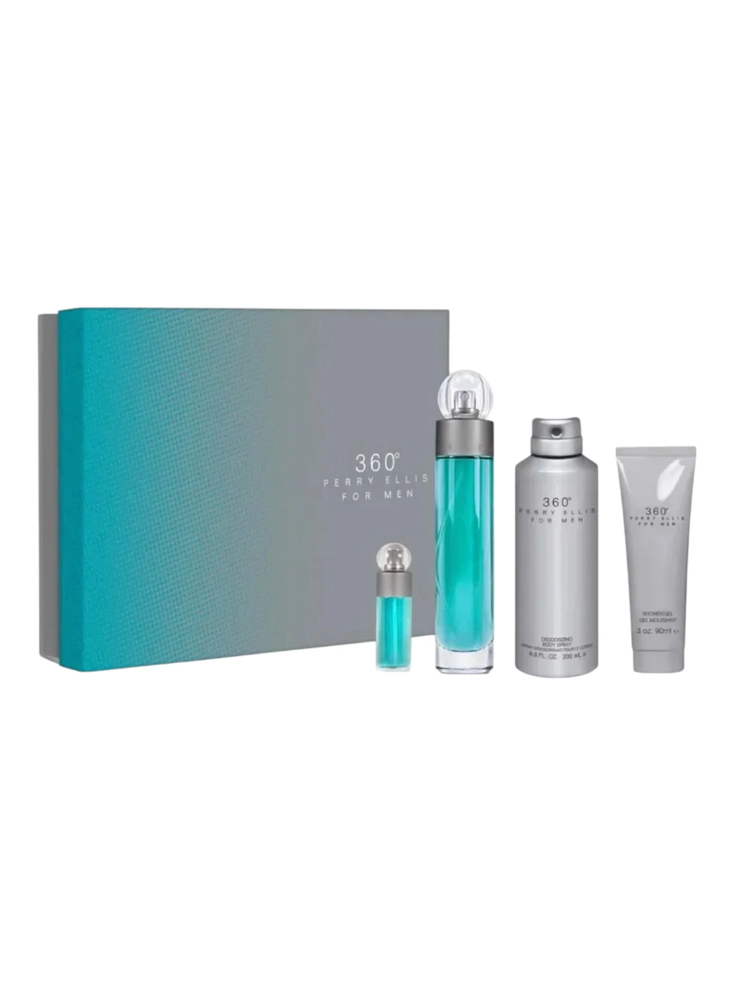 Perry Ellis 360° Men's Gift Set EDT Spray 100 ml