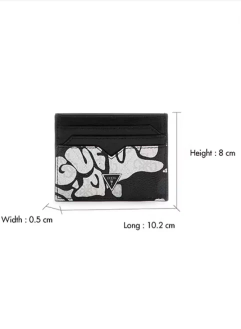 Printed Leather Wallet - Image 3