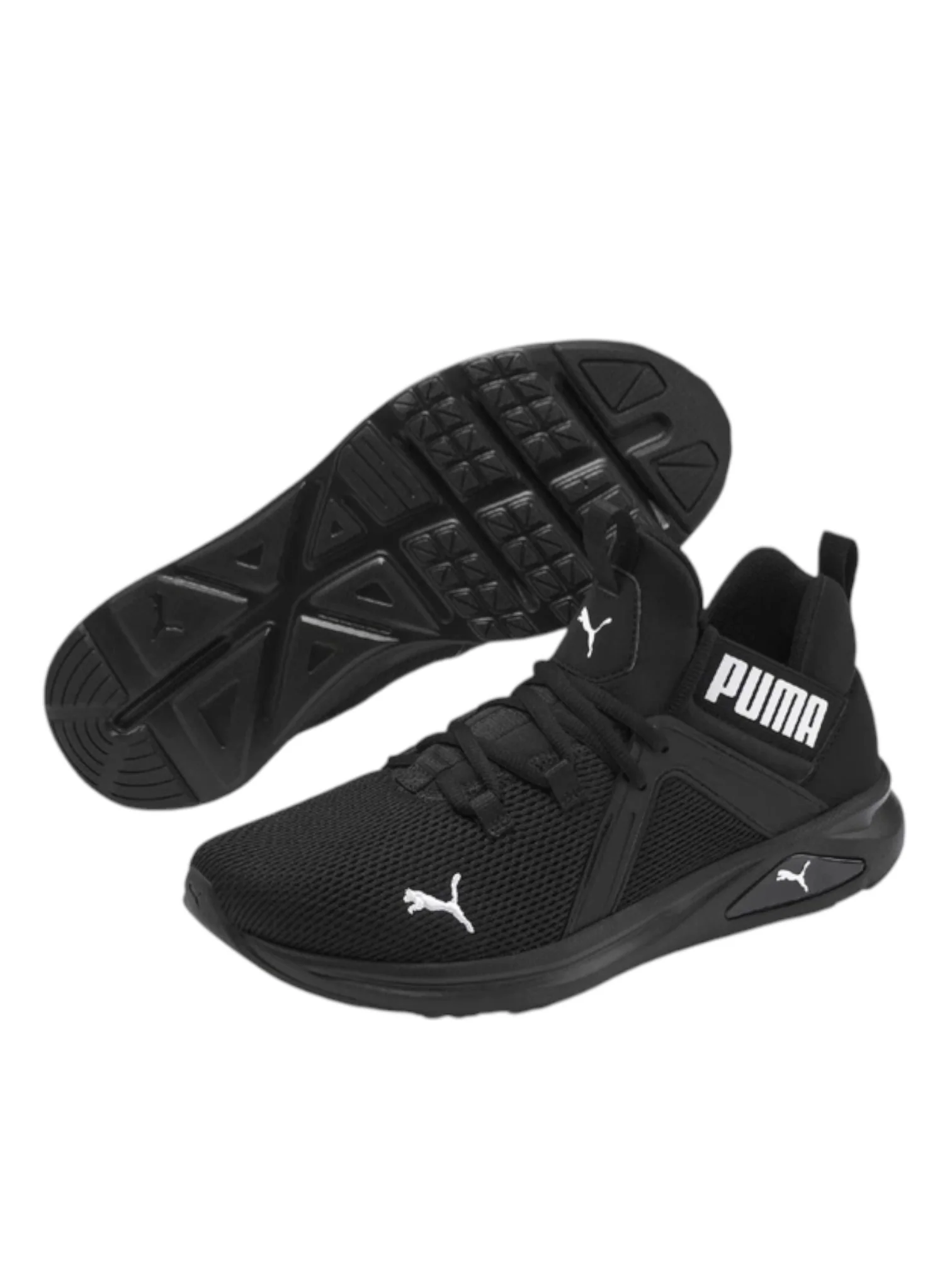 Puma Enzo 2 Men’s Black / White Sneakers - Image 2