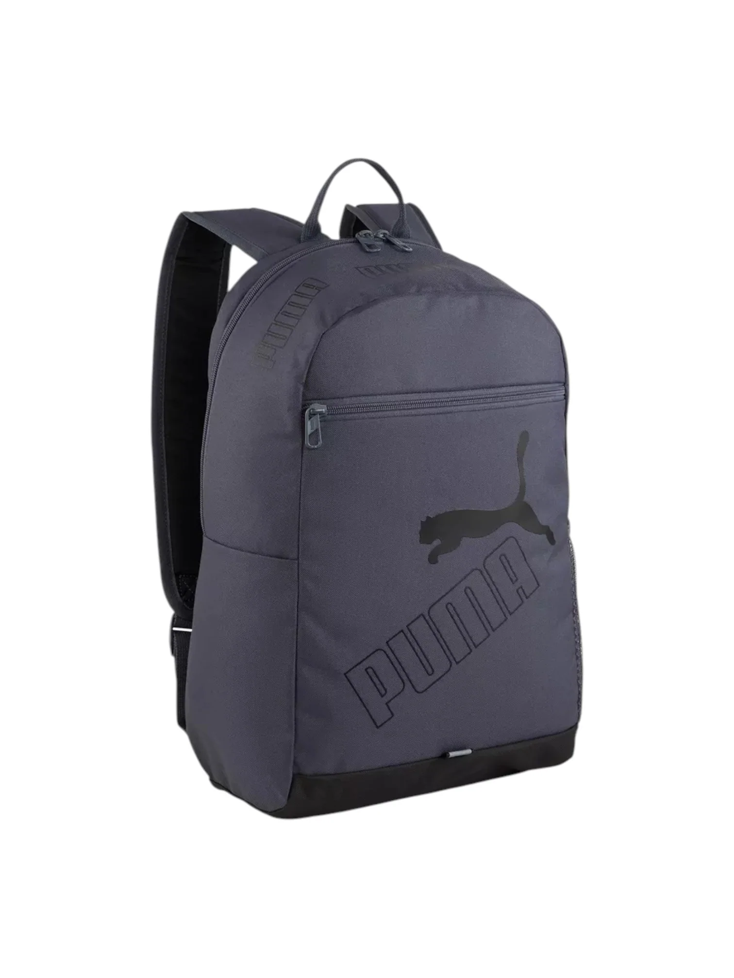 Puma Unisex Galactic Gray Logo Print Backpack