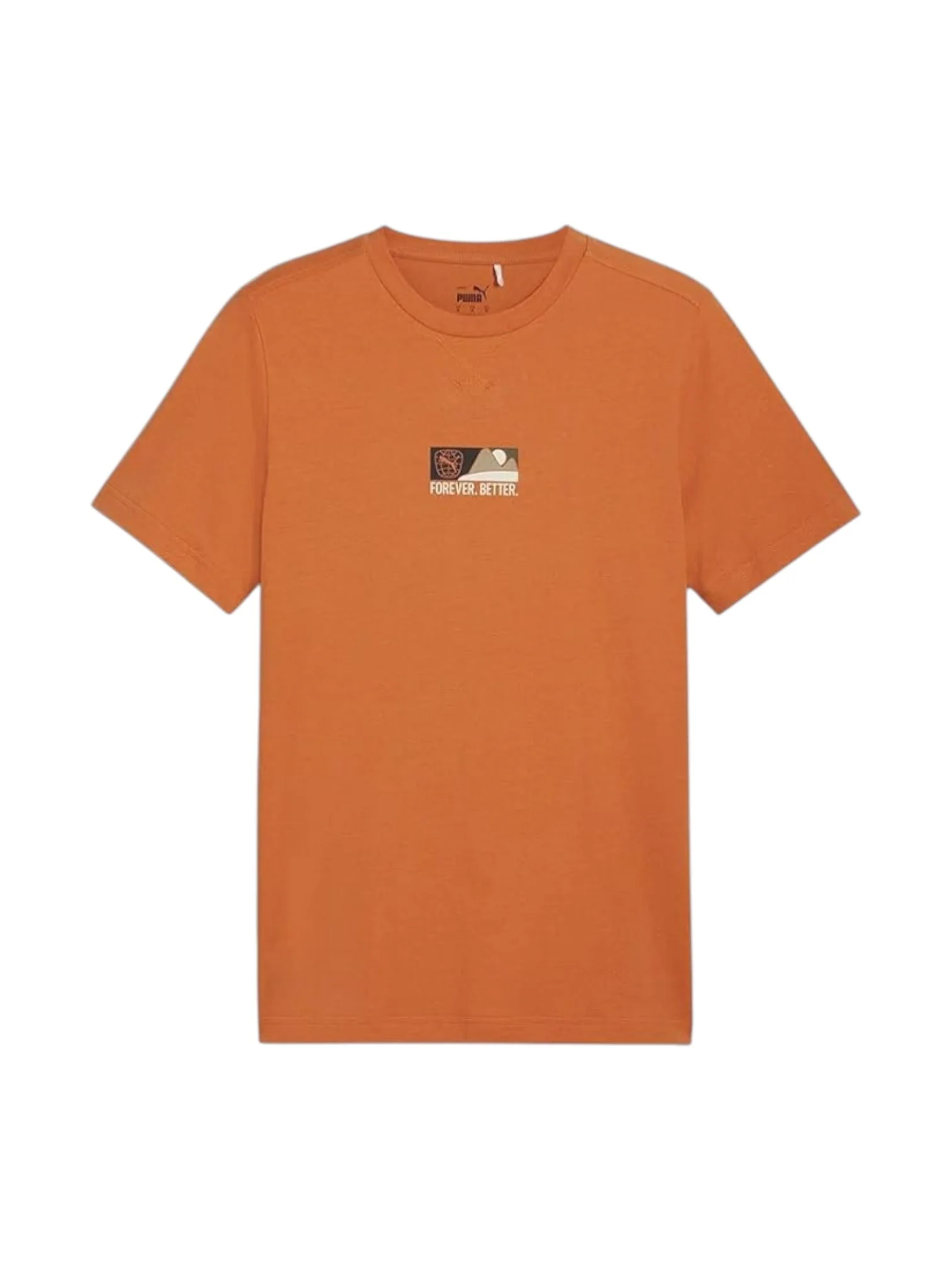 Puma Unisex Orange Better Sportswear T-shirt - Image 2
