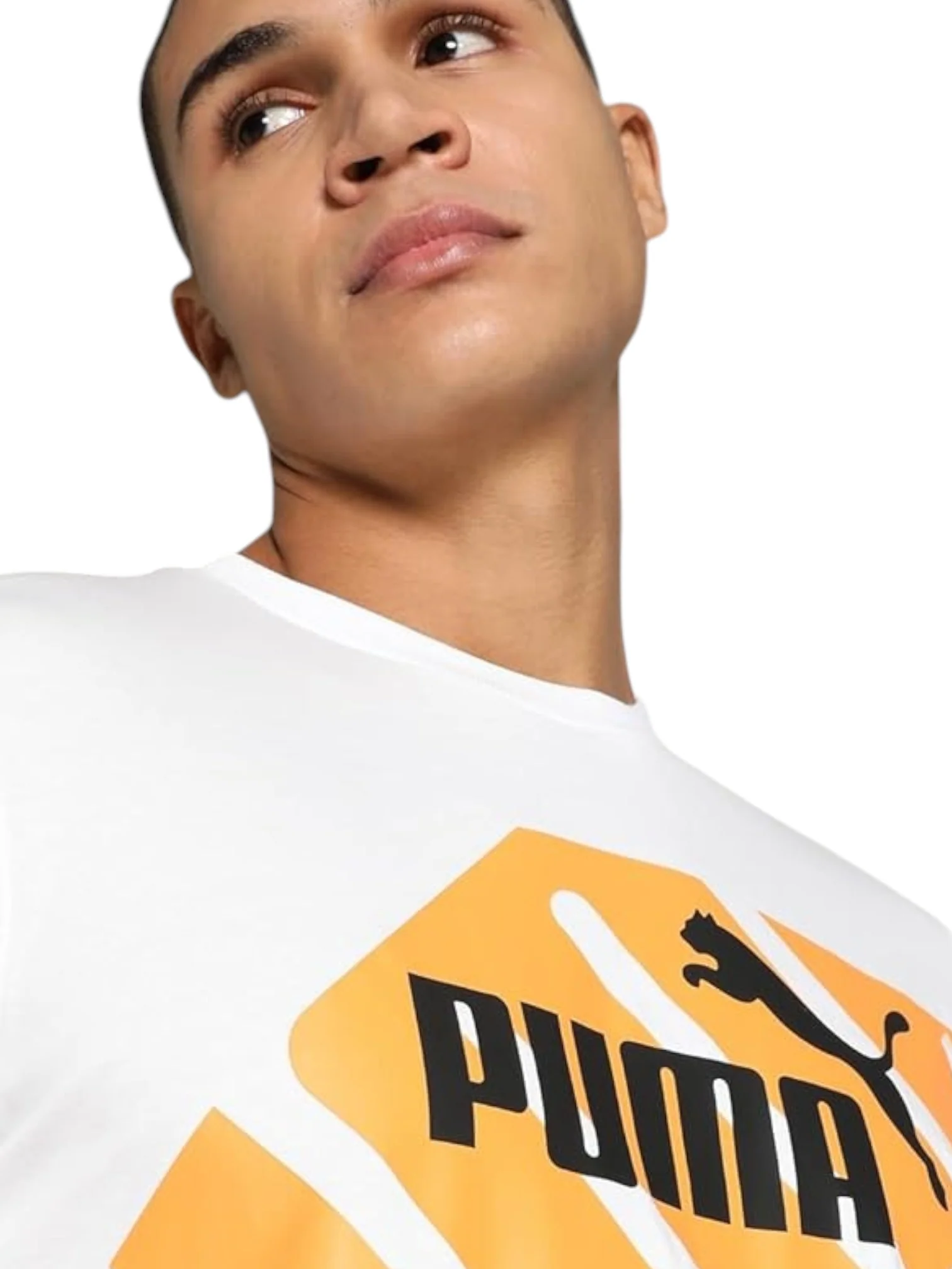Puma Unisex White Power Graphic T-Shirt - Image 4