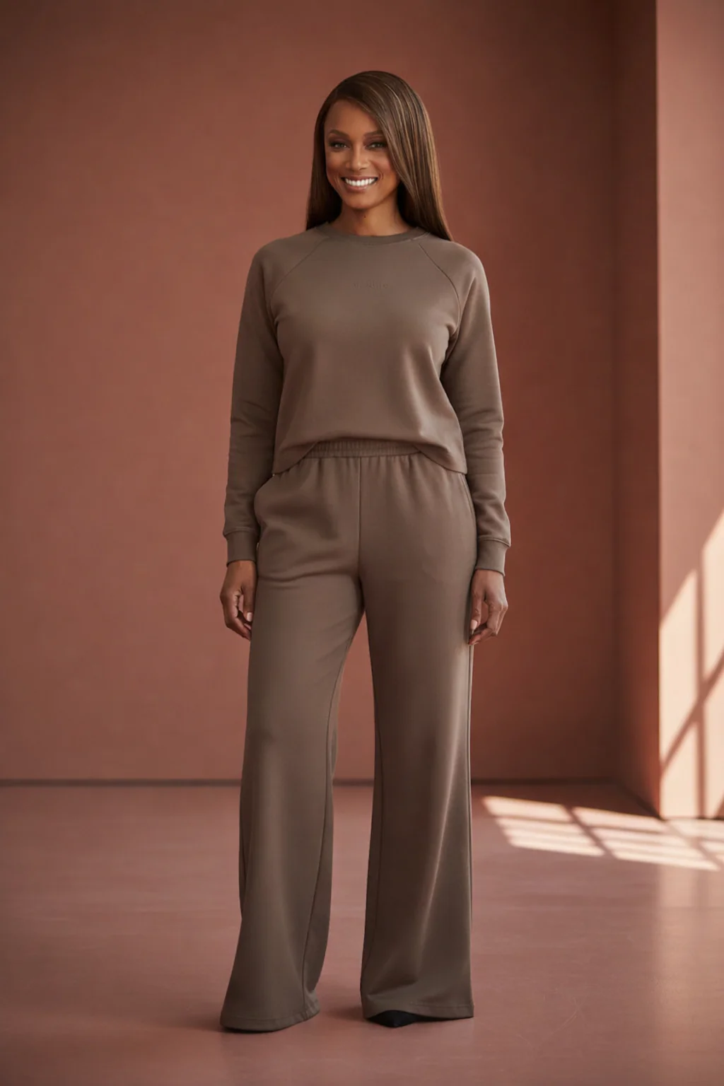 Roncato Gold Crewneck Sweatshirt & Pants Set