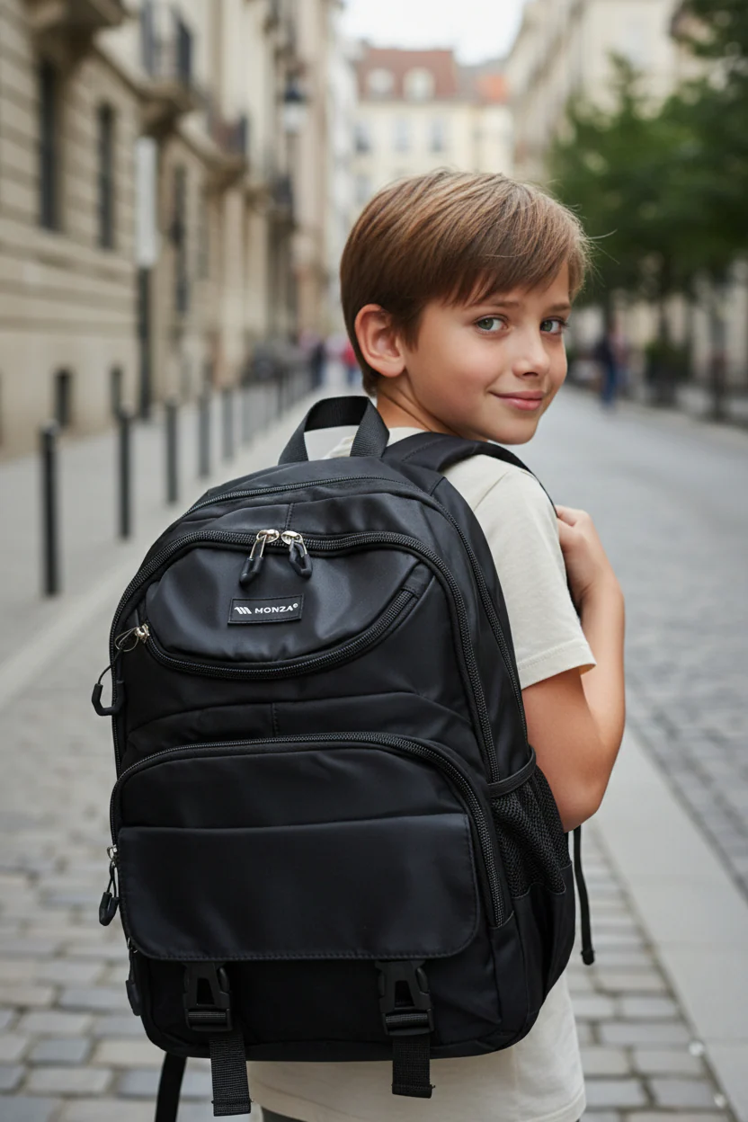 Monza Kids’ Panda School Backpack (KL-9423) - Image 9
