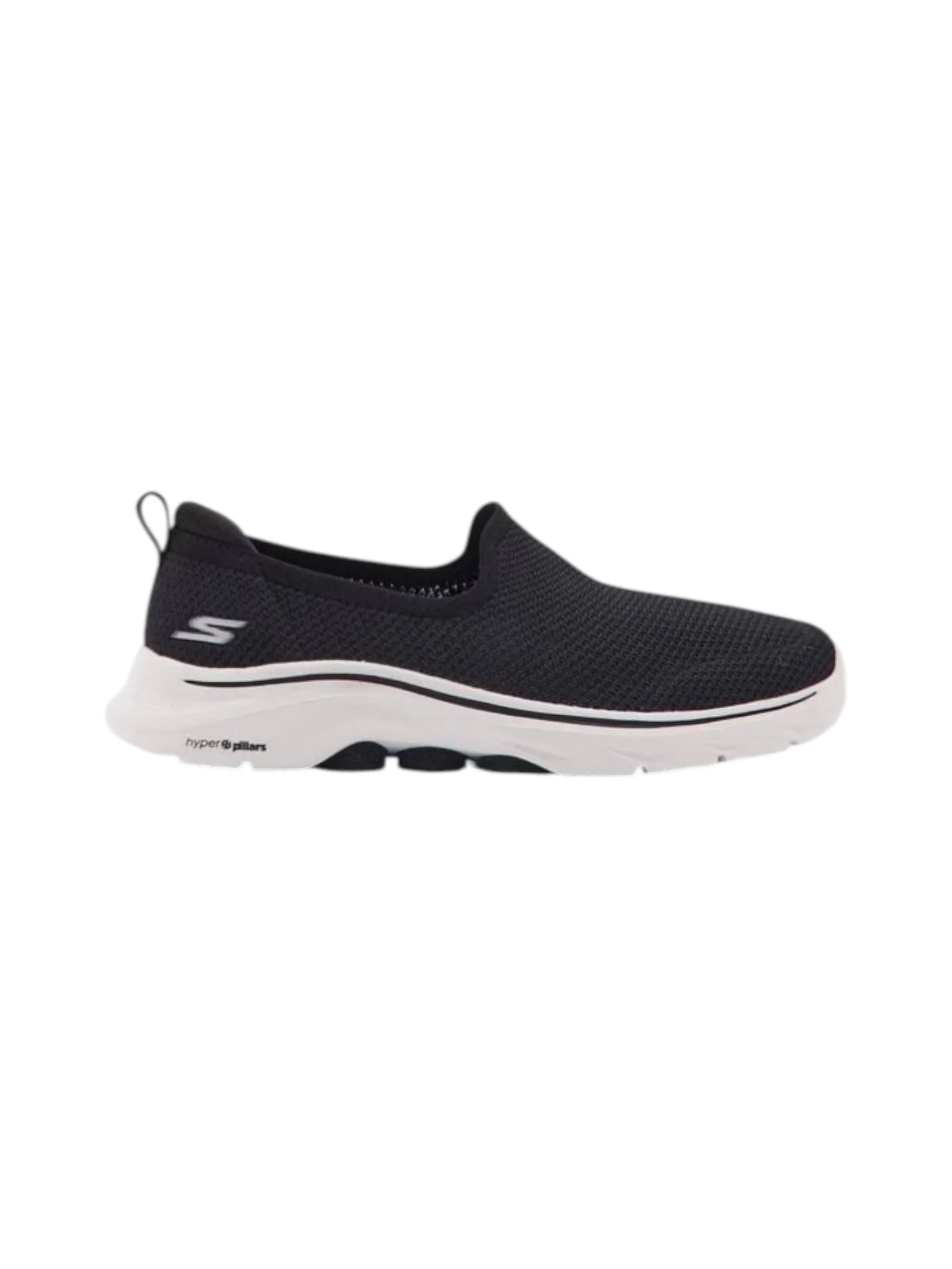 Skechers Black / White Men’s Go Walk 7 Sneakers - Image 3