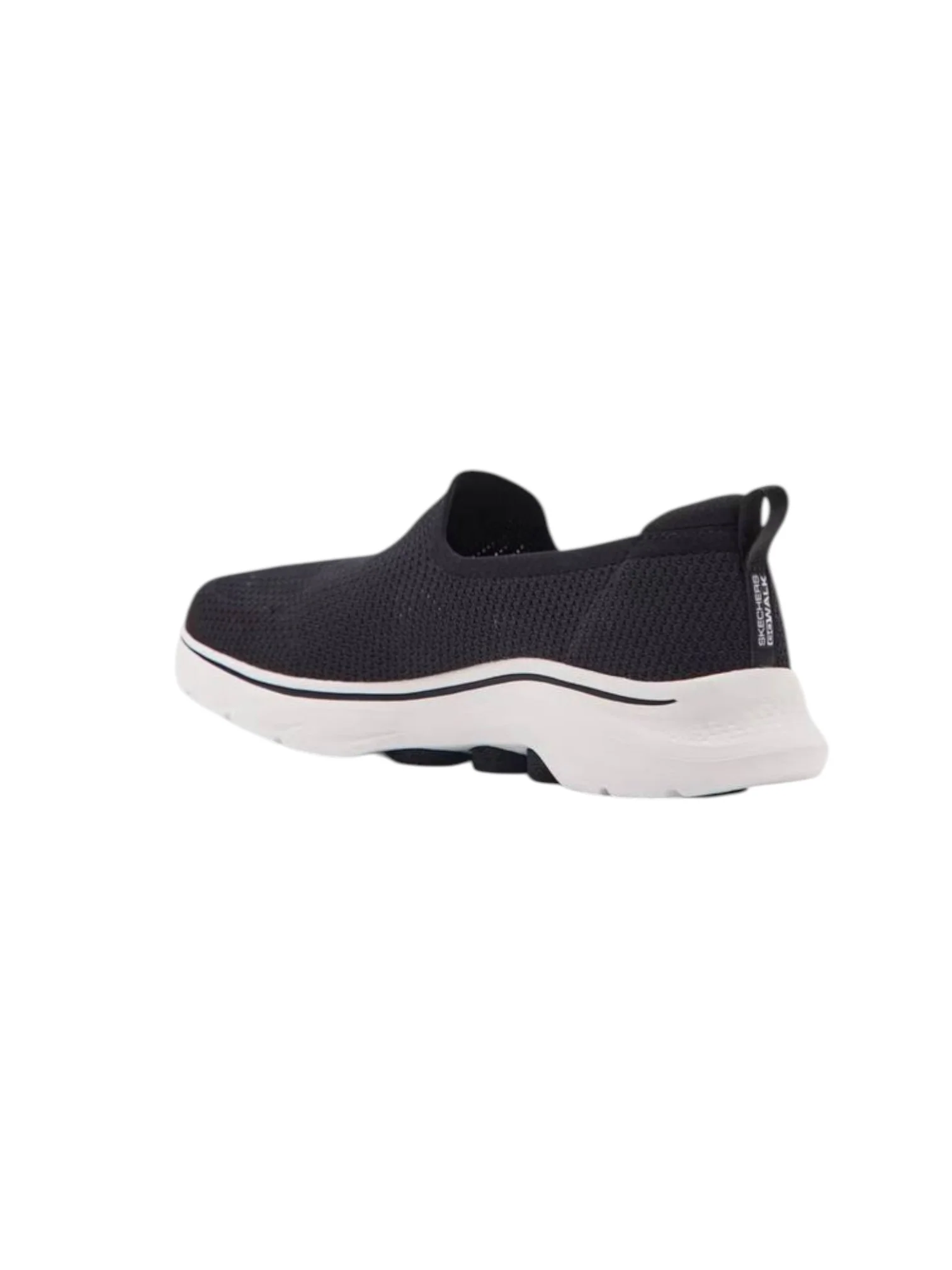Skechers Black / White Men’s Go Walk 7 Sneakers - Image 4