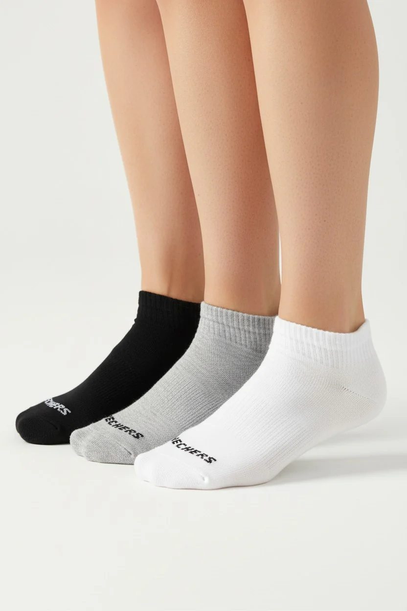 Skechers Women’s 10-Pack Low-Cut Cotton Socks - Image 4