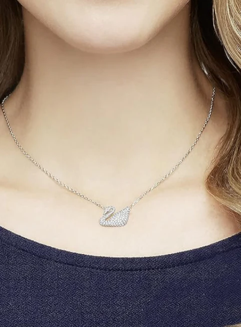 Swarovski Necklace Kalung Ori Original Swan - Image 12