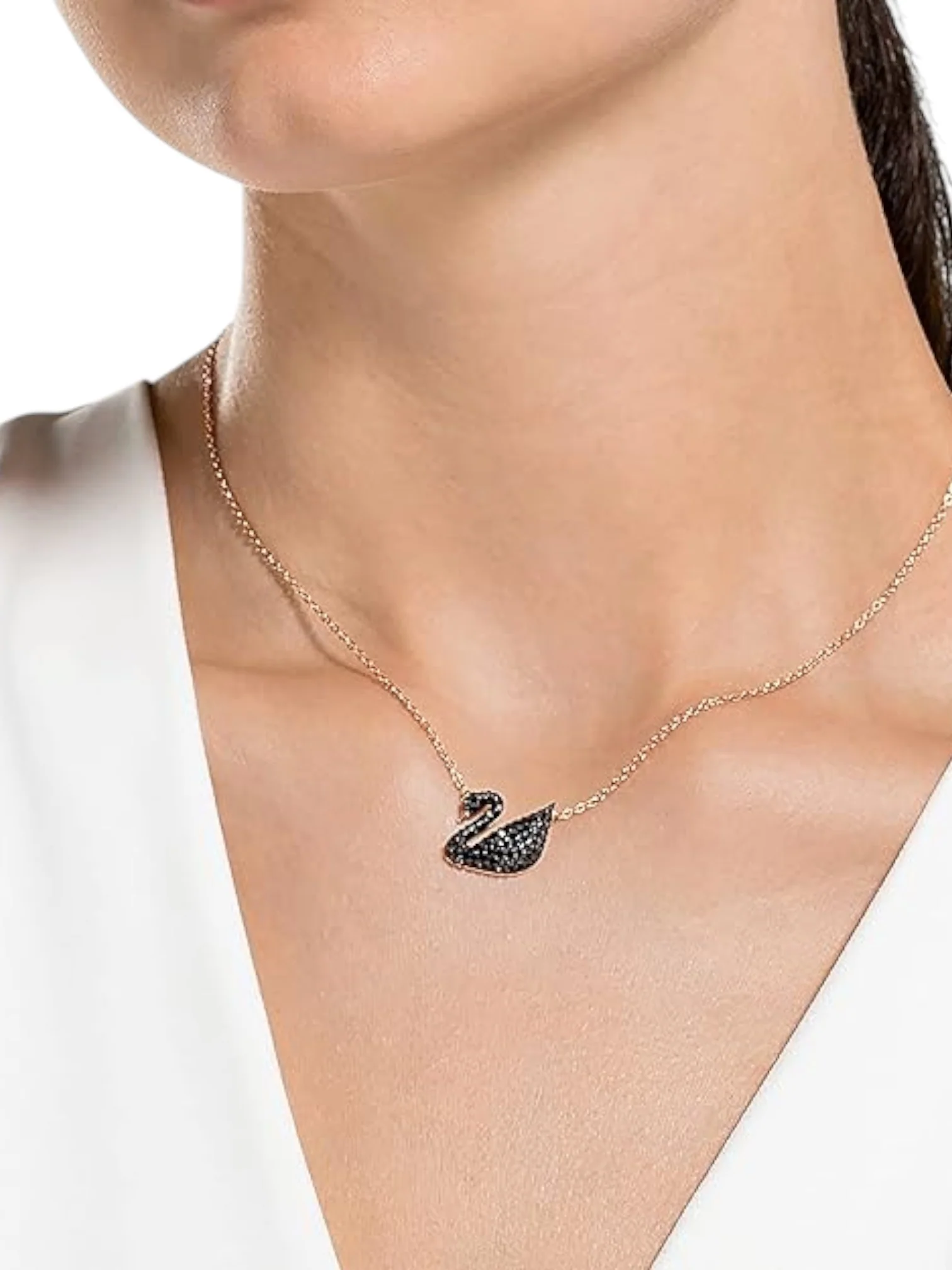 Swarovski Necklace Kalung Ori Original Swan - Image 21