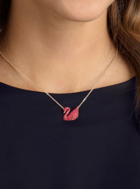 Swarovski Necklace Kalung Ori Original Swan - Image 4