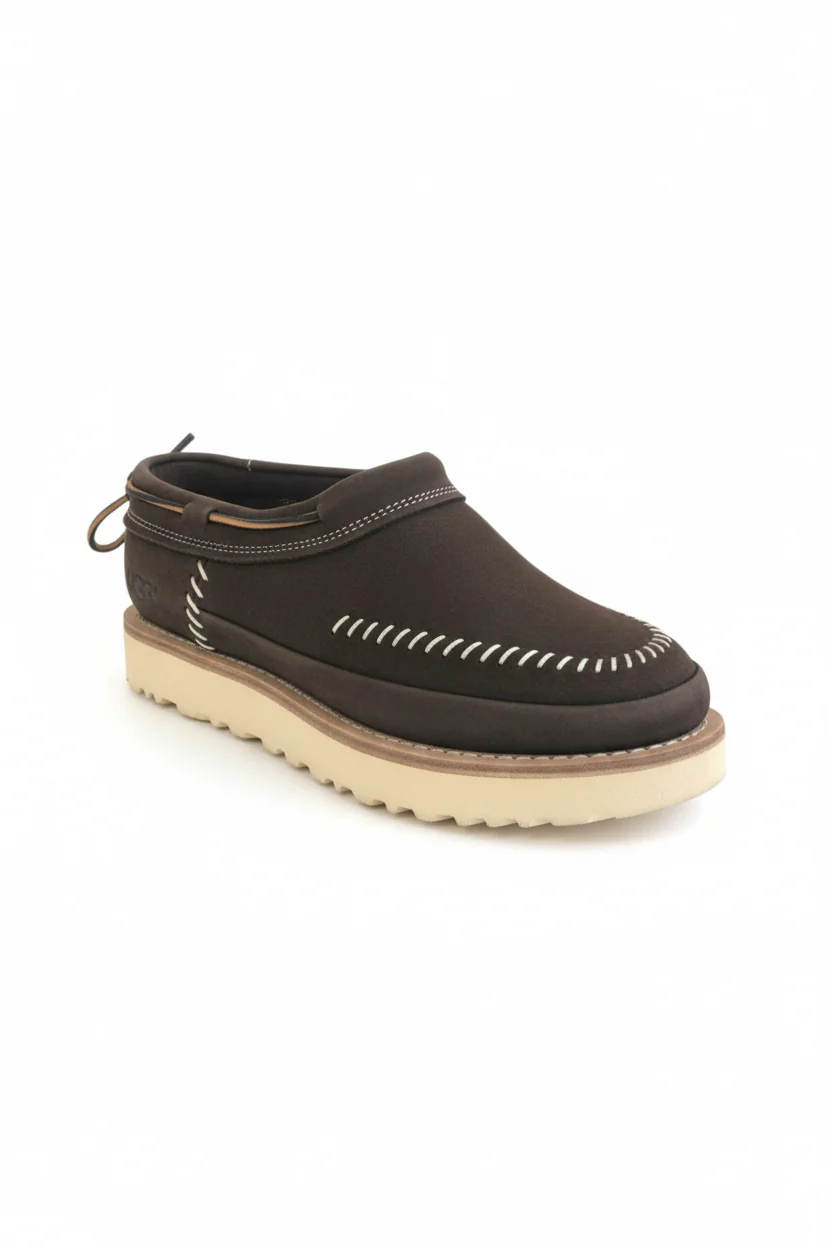 UGG Women’s Brown Vegan Leather Boots - Image 2