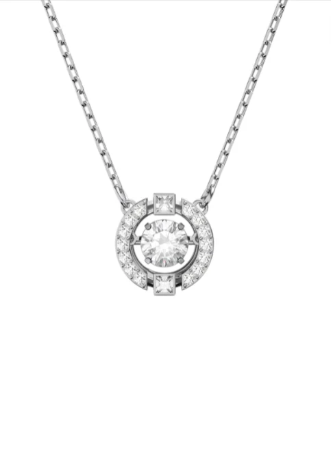 Una Sparkling Dance Round Necklace - Image 11
