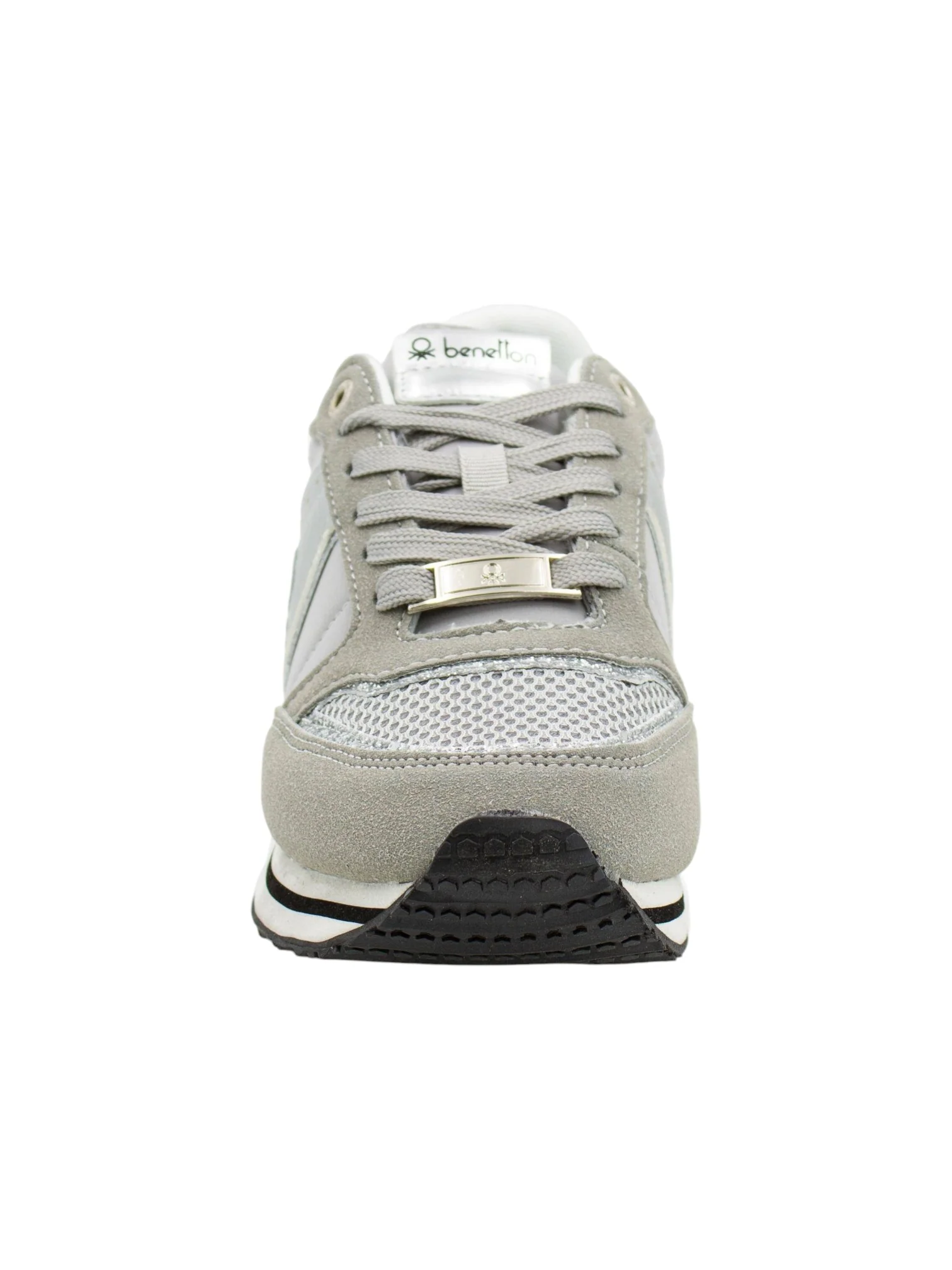 United Colors of Benetton Women’s Word NYX Grey Sneakers - Image 4